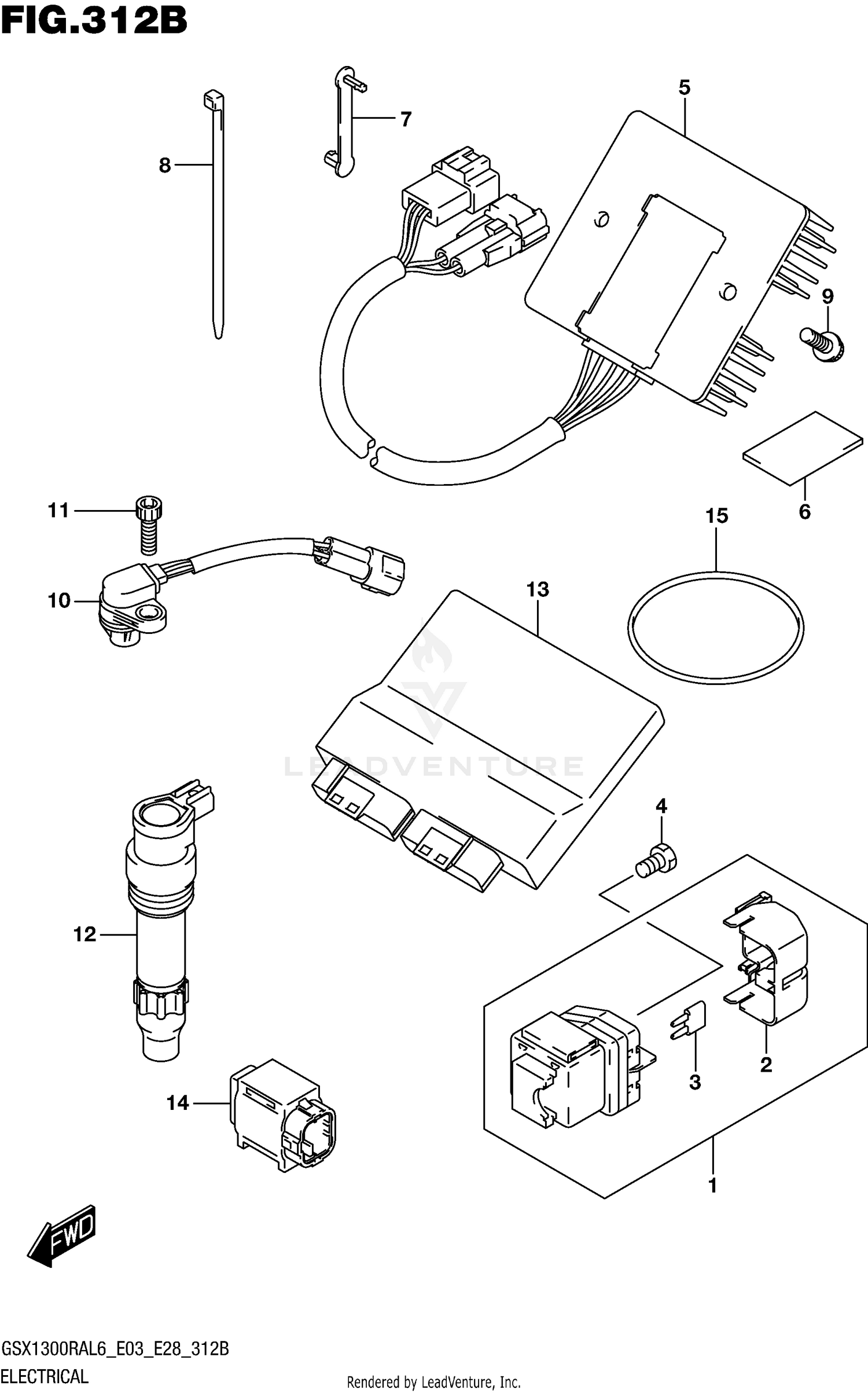 ELECTRICAL (GSX1300RAL6 E28)