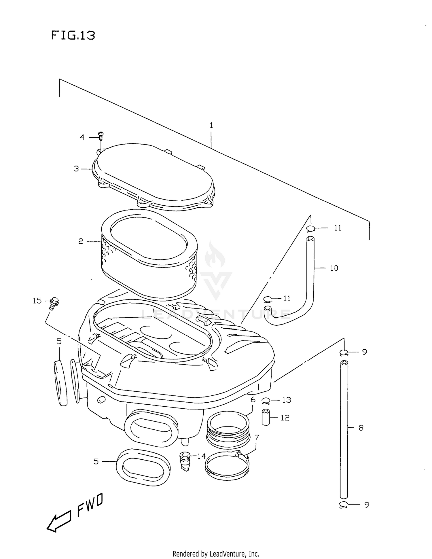 AIR CLEANER (MODEL T/V)