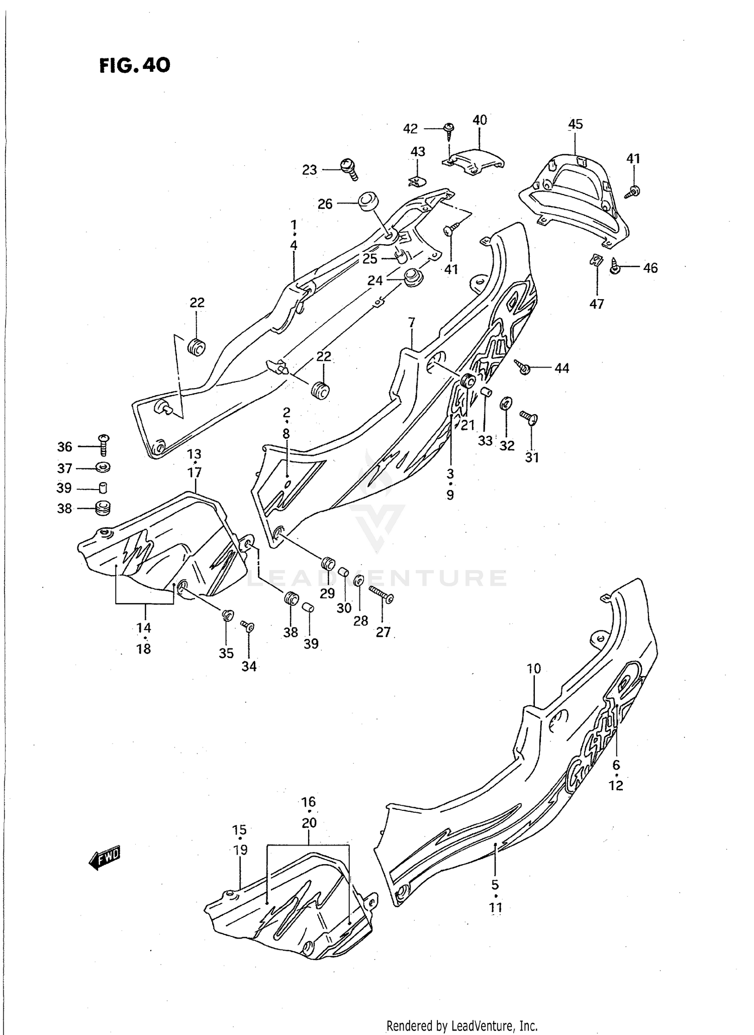 FRAME COVER (MODEL P)