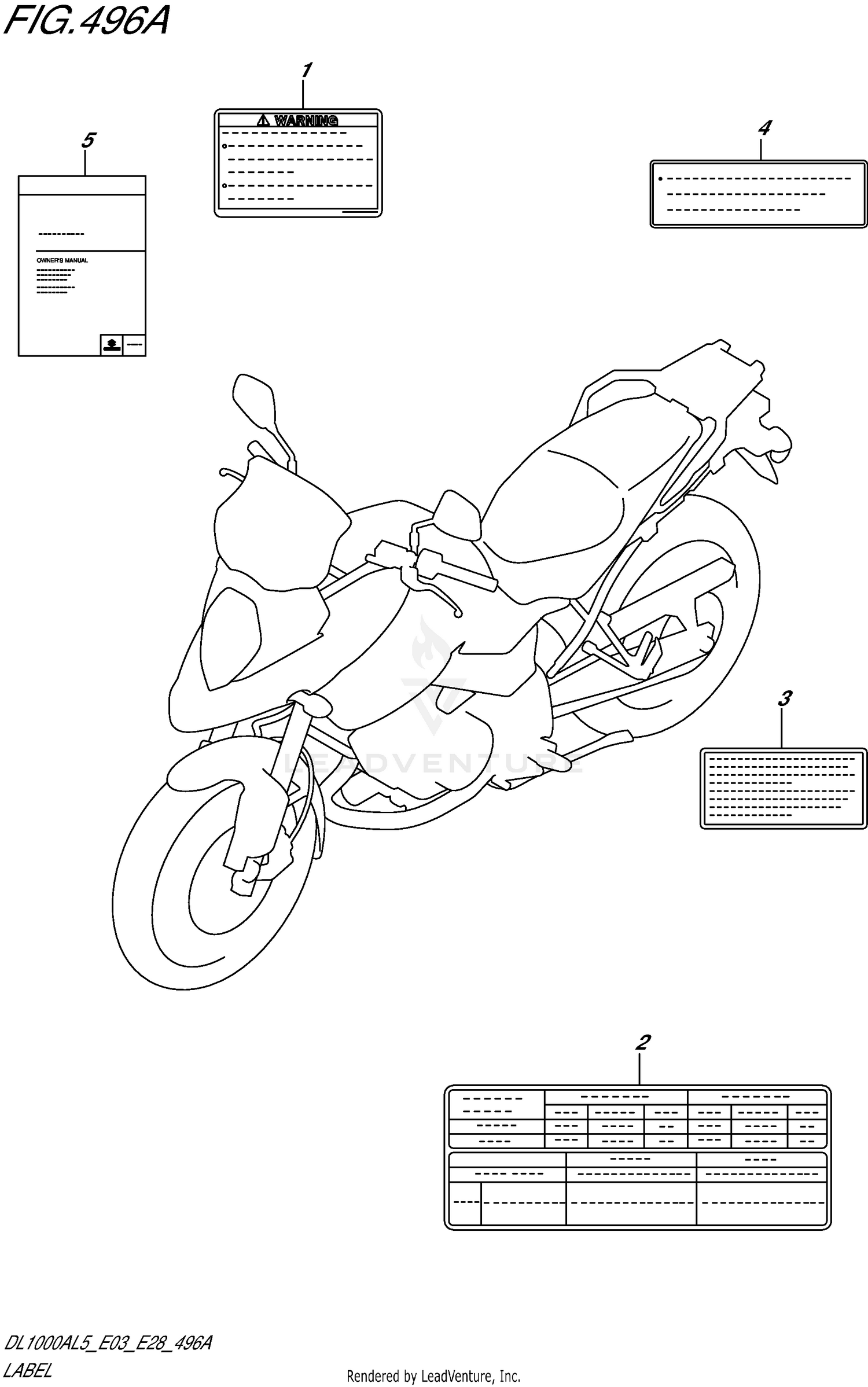 LABEL (DL1000AL5 E03)