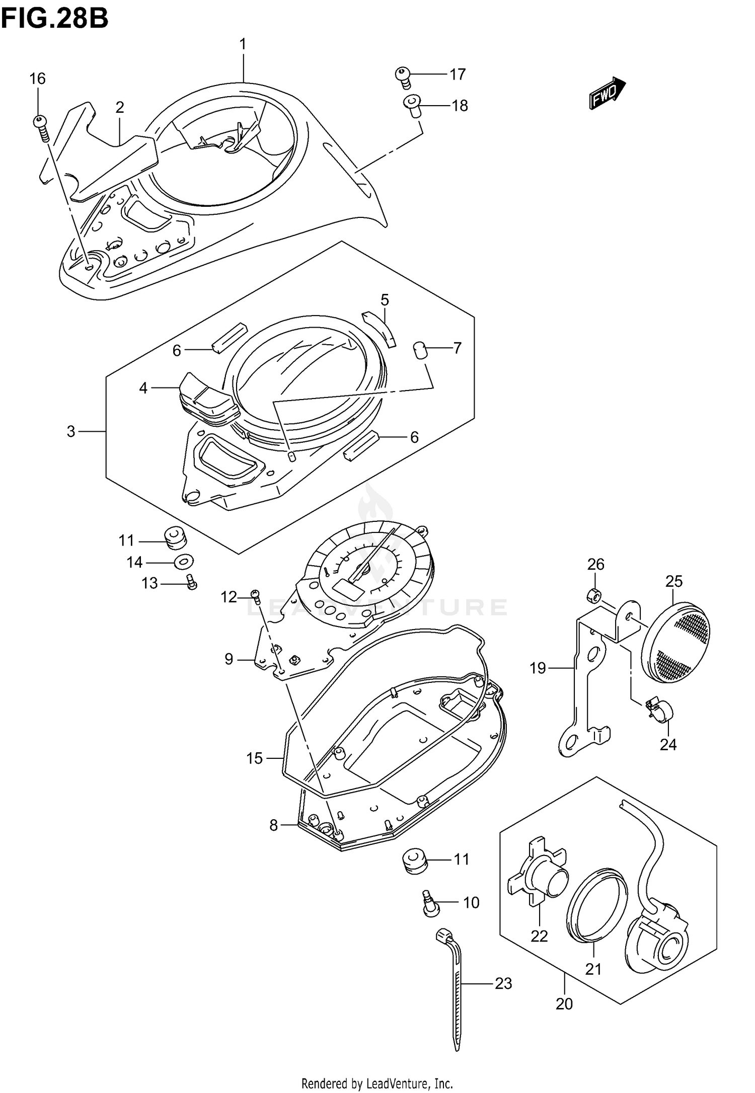SPEEDOMETER (MODEL K5)