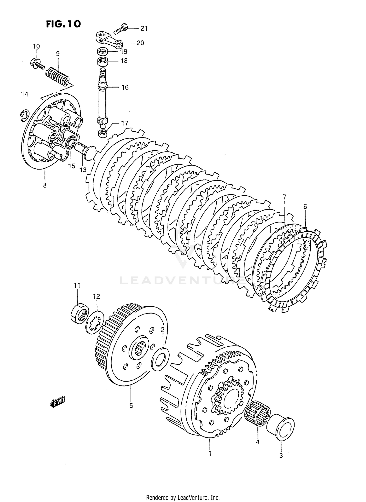 CLUTCH (MODEL K/L/M)