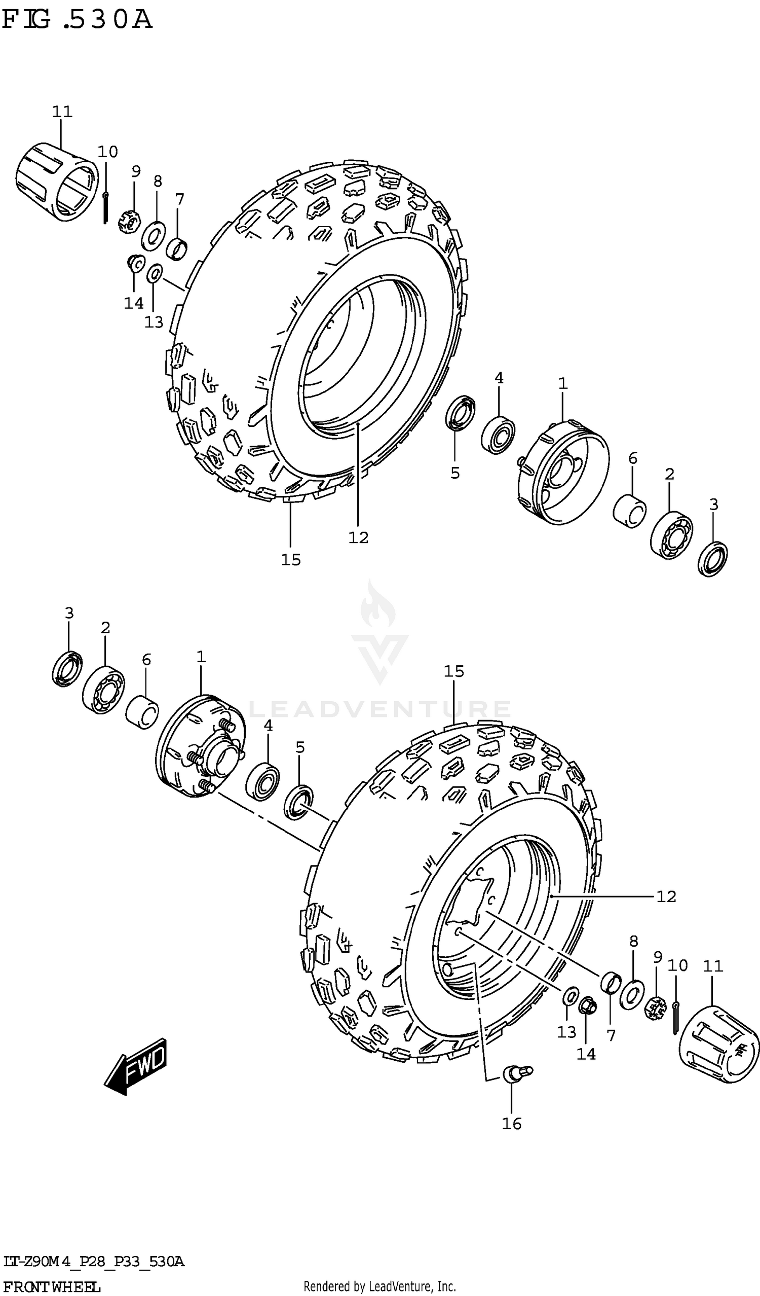 FRONT WHEEL