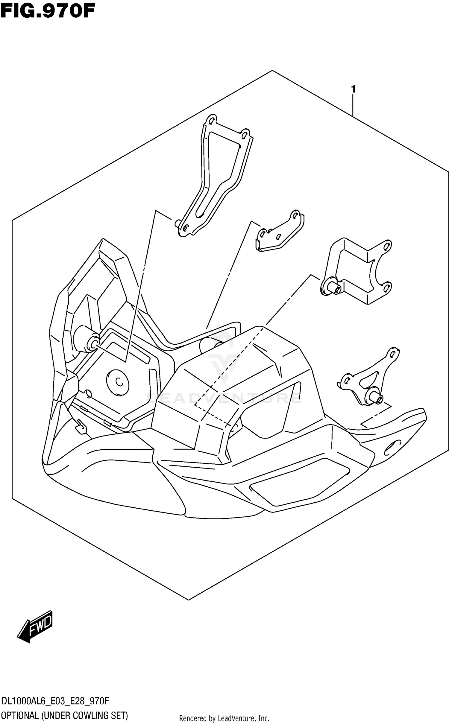 OPTIONAL (UNDER COWLING SET)