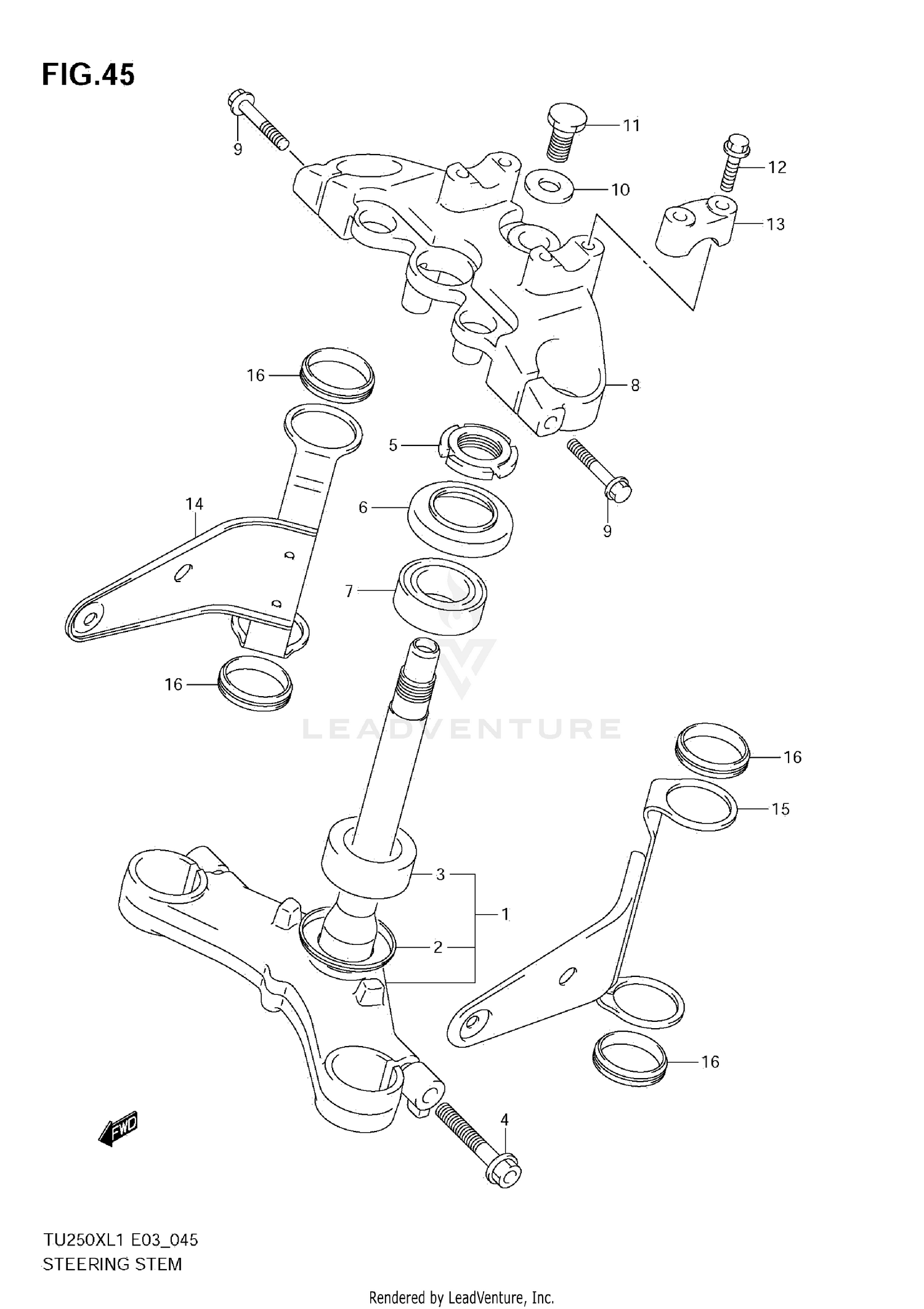 STEERING STEM