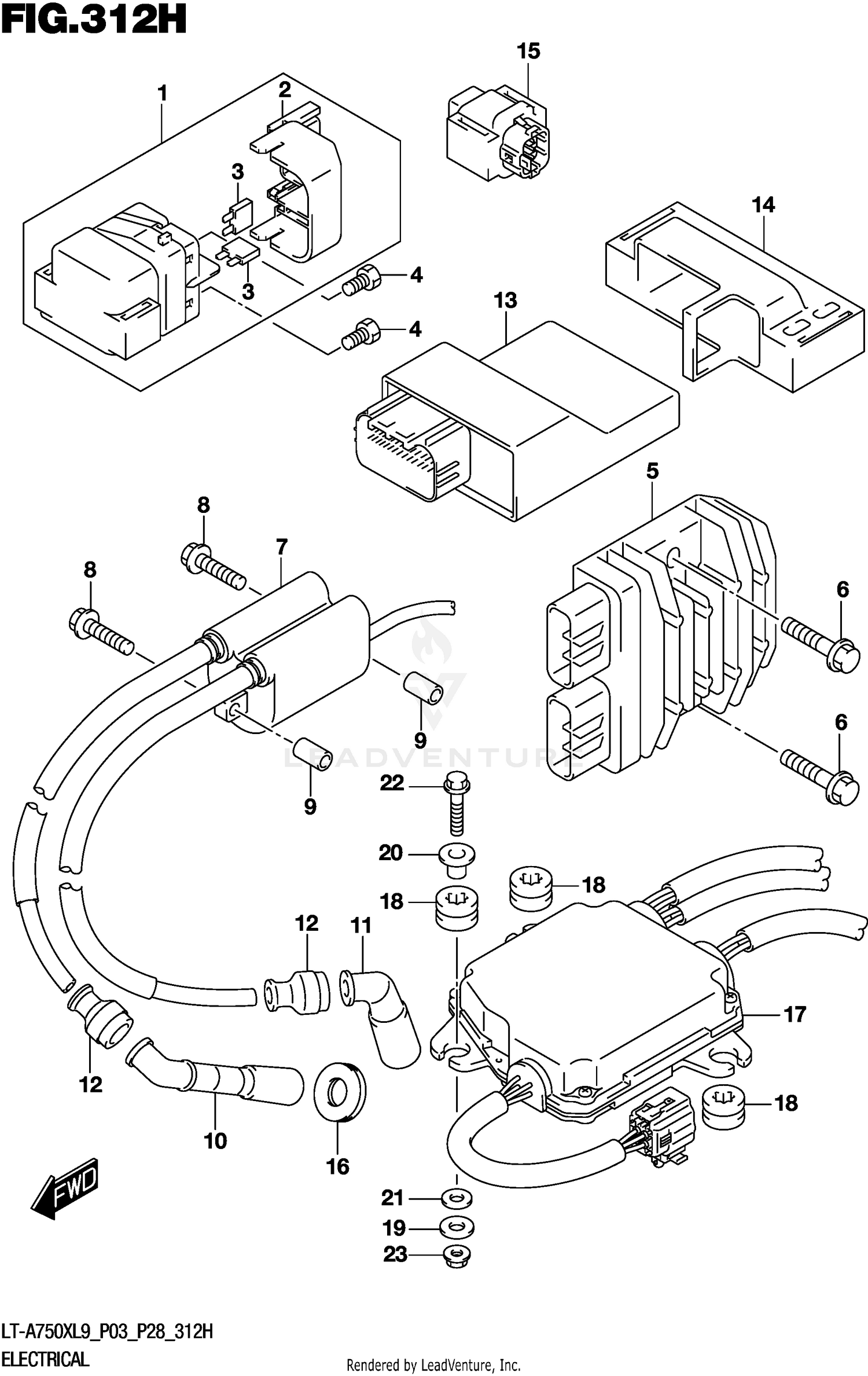 ELECTRICAL (LT-A750XPZL9 P28)