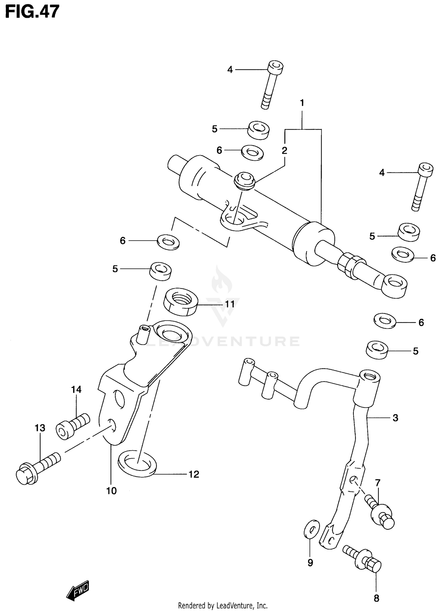 STEERING DAMPER (MODEL V)