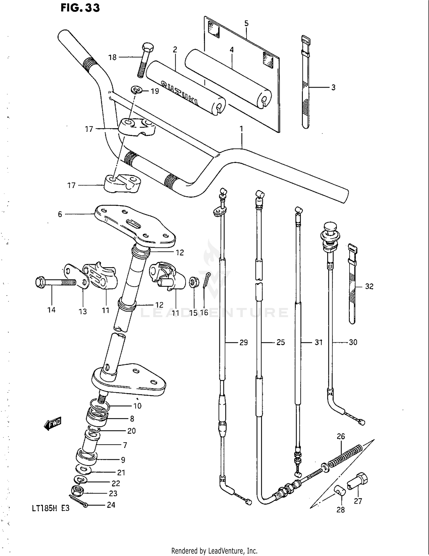 HANDLEBAR - STEERING