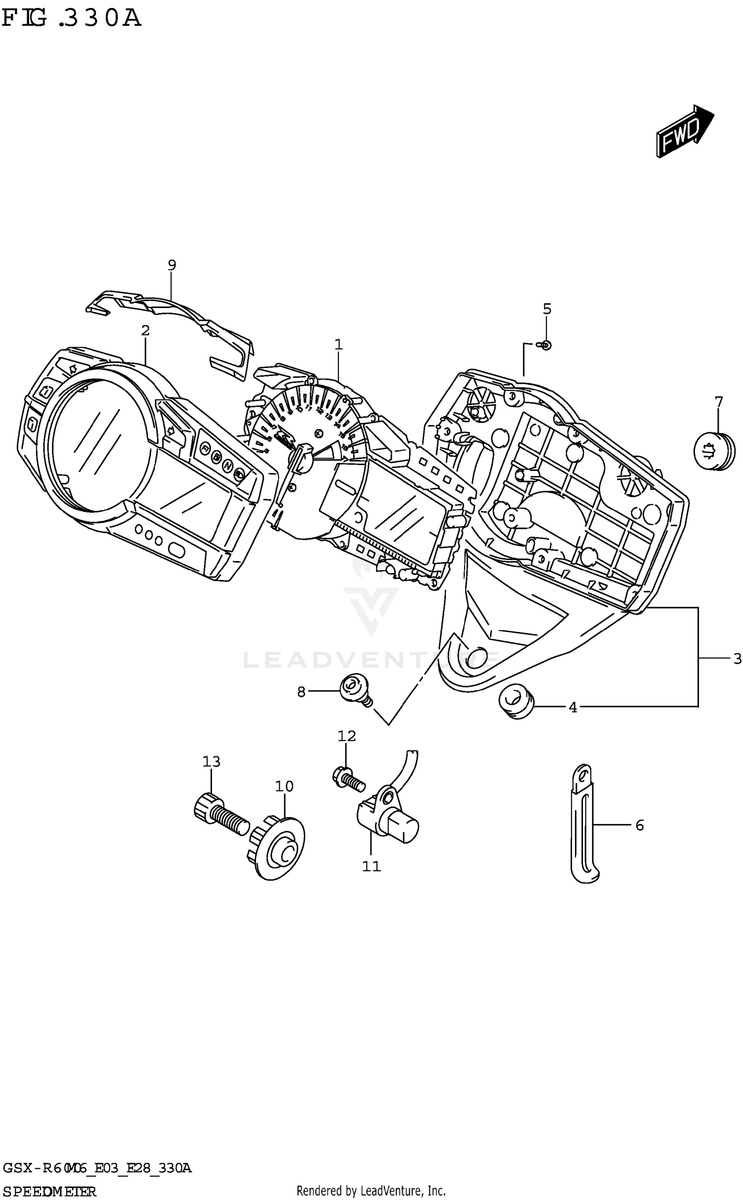SPEEDOMETER (E03,E33)