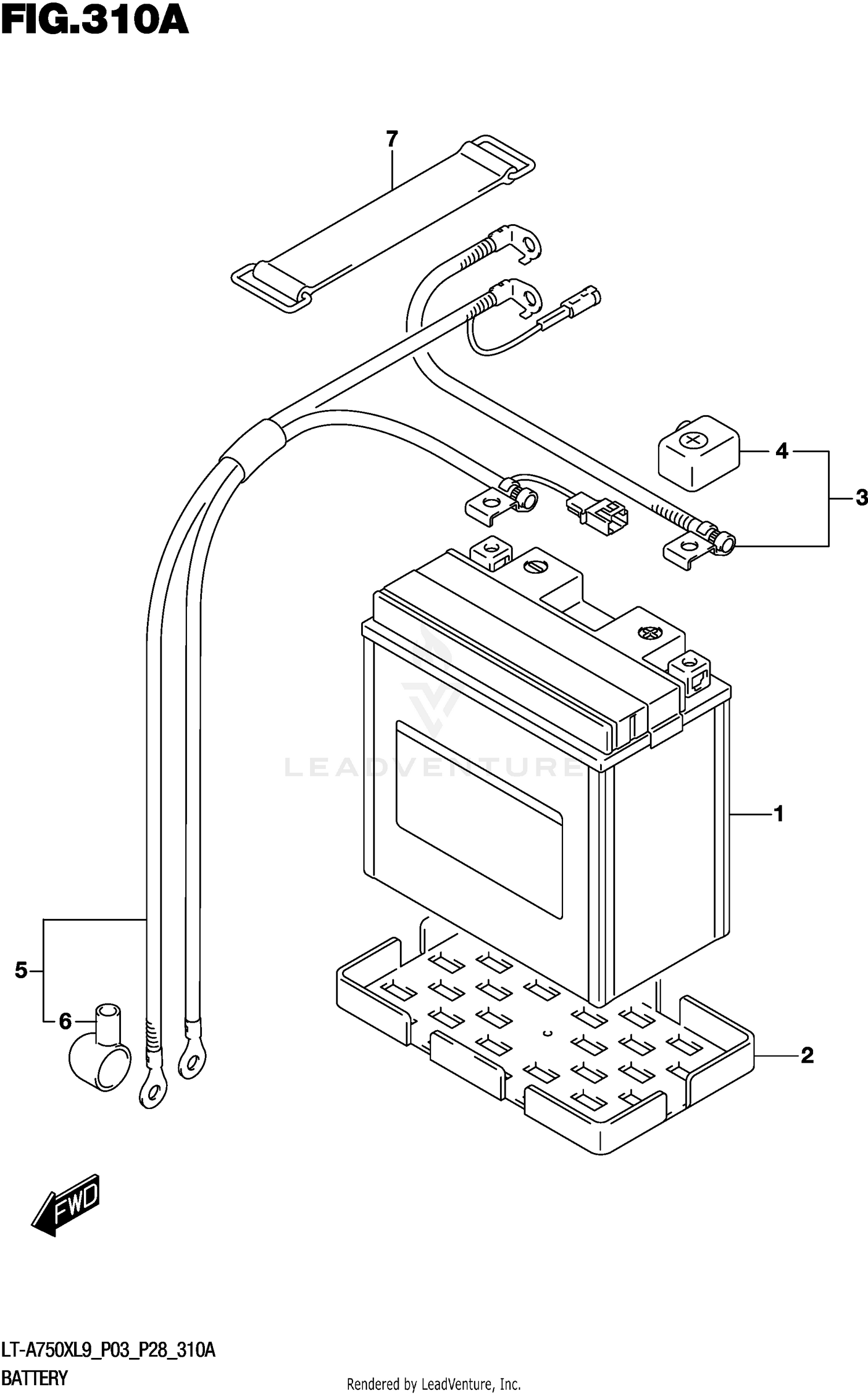 BATTERY (LT-A750XL9 P03)