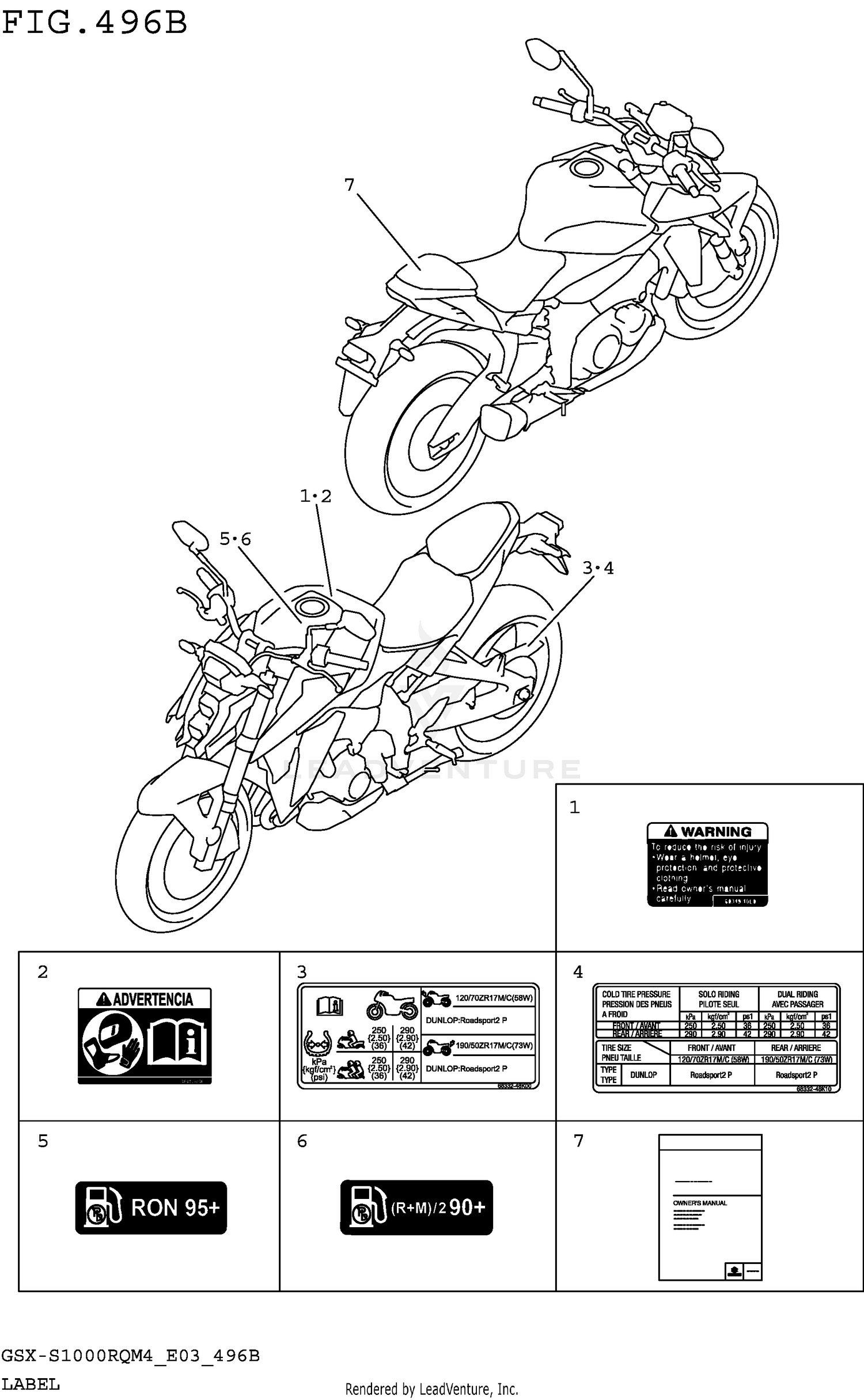 LABEL (GSX-S1000RQM4 E28)