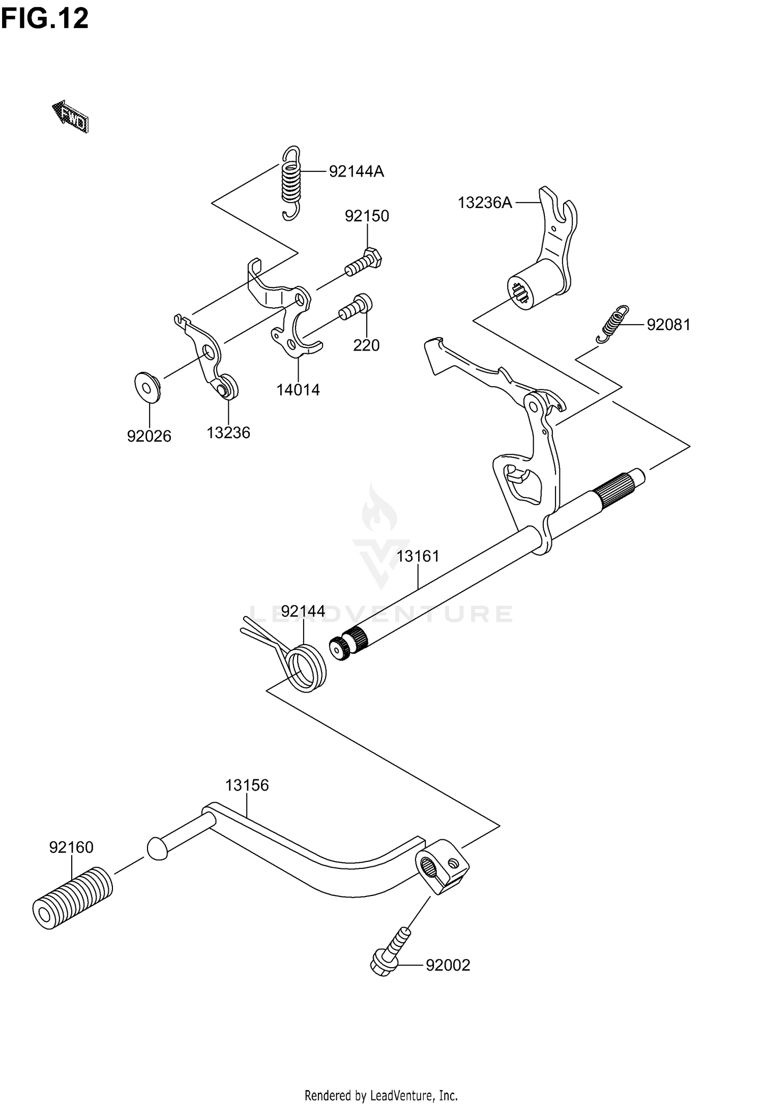 GEAR CHANGE MECHANISM