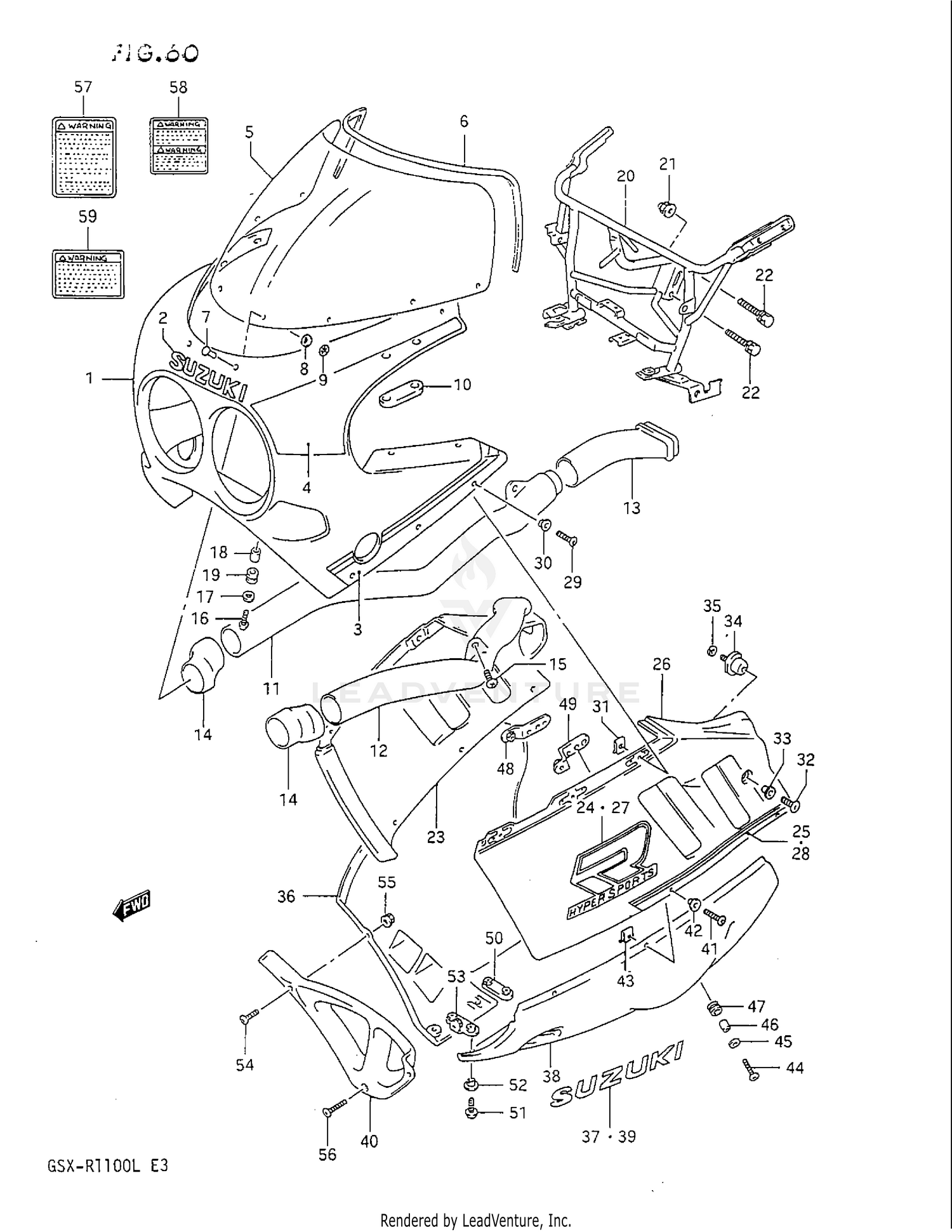 COWLING (MODEL L 3CG)