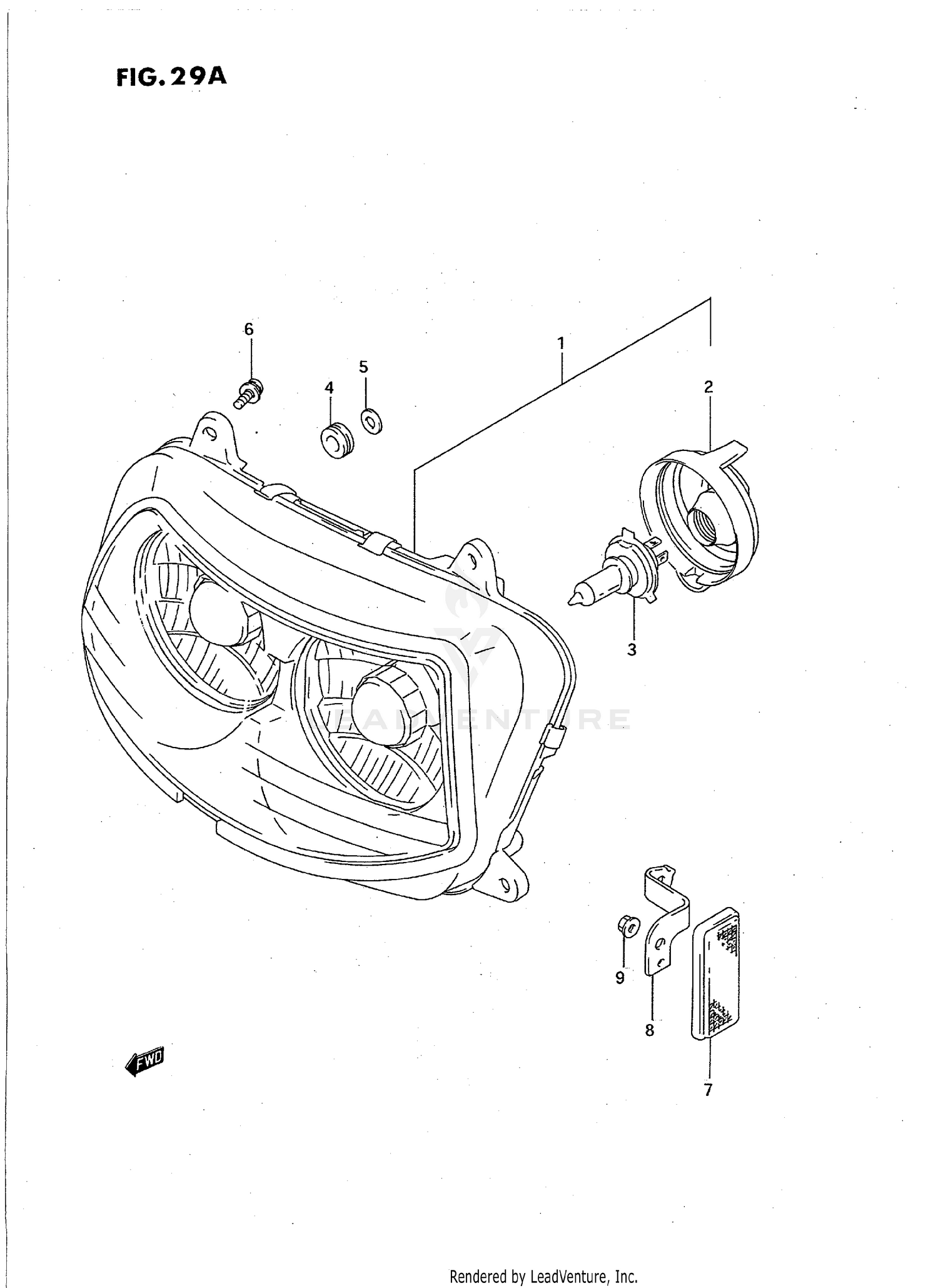 HEADLAMP (MODEL R/S)