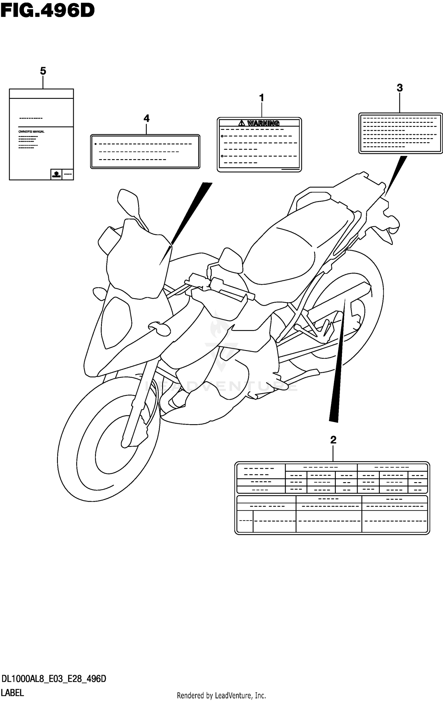 LABEL (DL1000XAL8 E03)