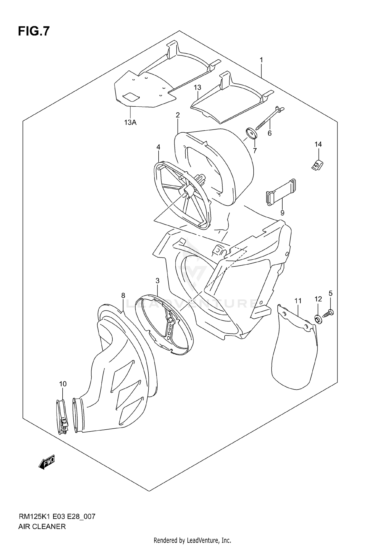 AIR CLEANER (MODEL K1/K2/K3)