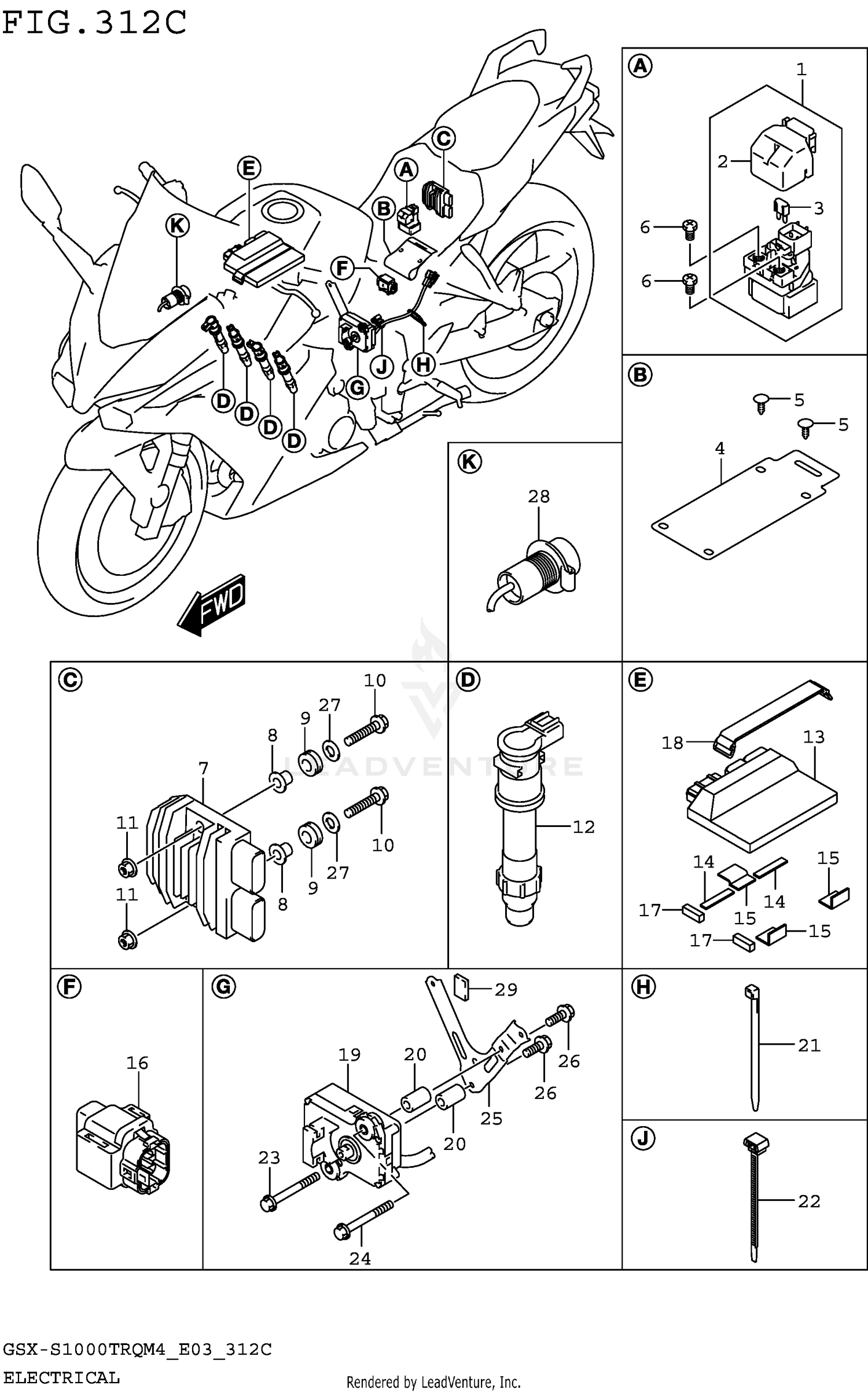 ELECTRICAL (GSX-S1000TRQM4 E33)