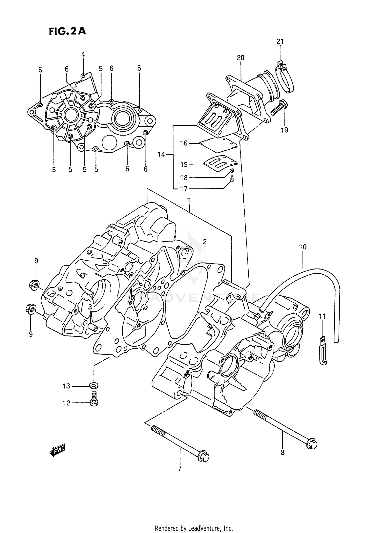 CRANKCASE (MODEL K)