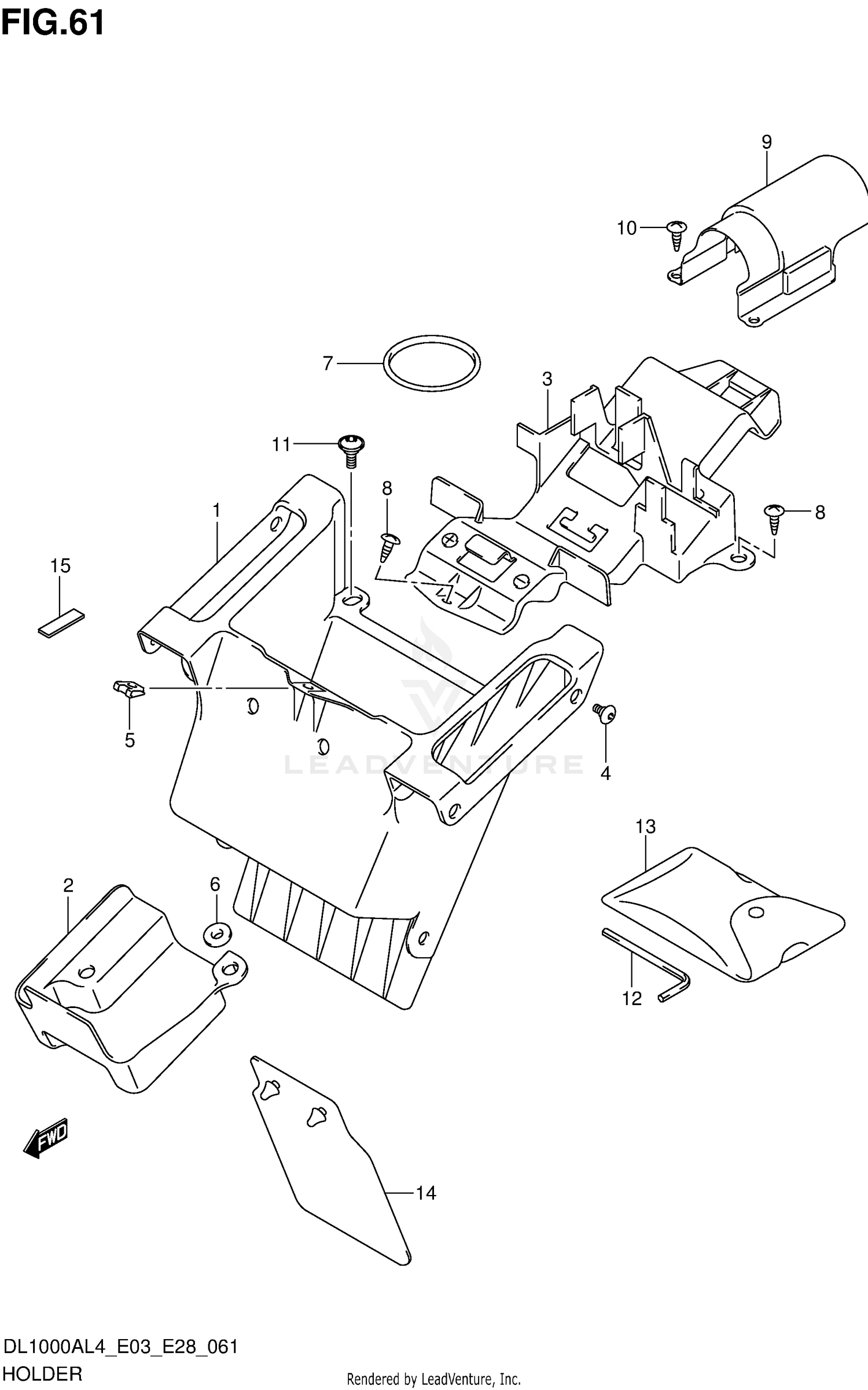 HOLDER (DL1000AL4 E33)