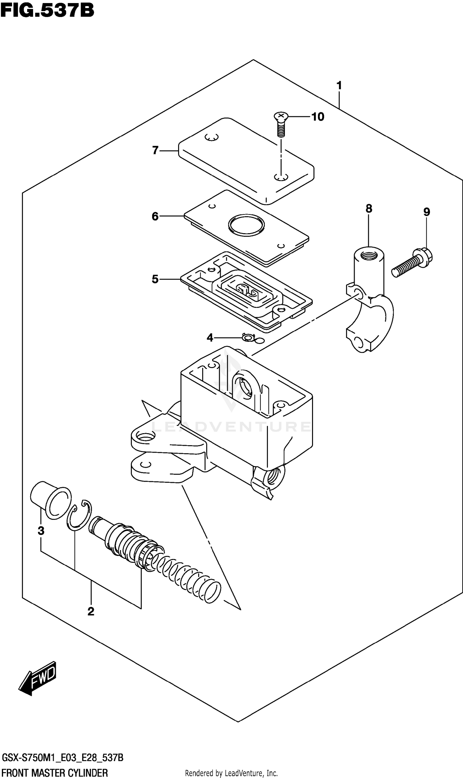 FRONT MASTER CYLINDER