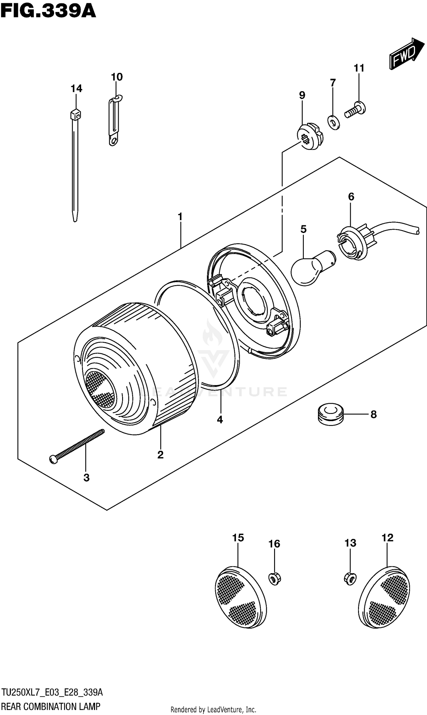 REAR COMBINATION LAMP