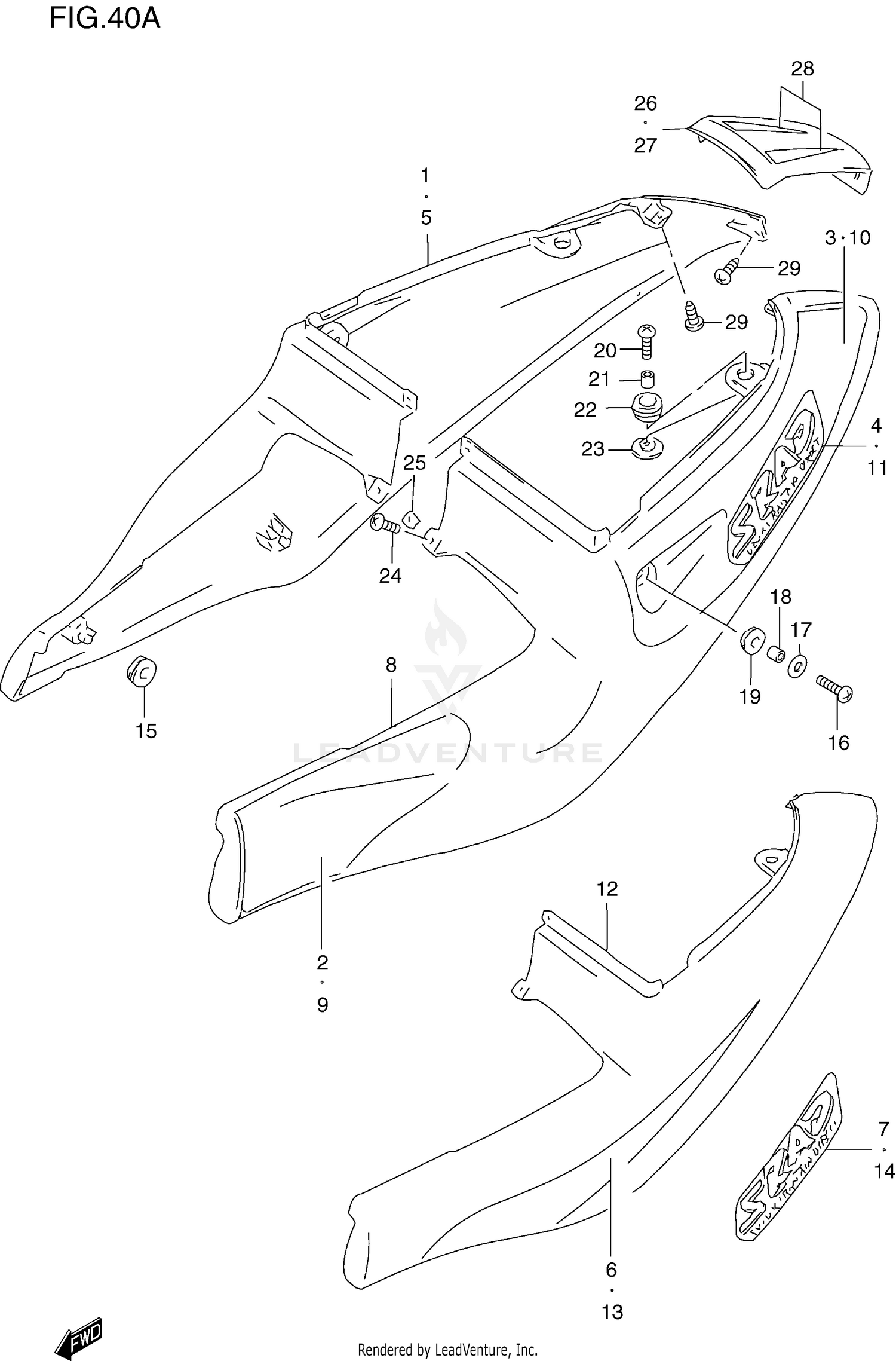 FRAME COVER (MODEL W)
