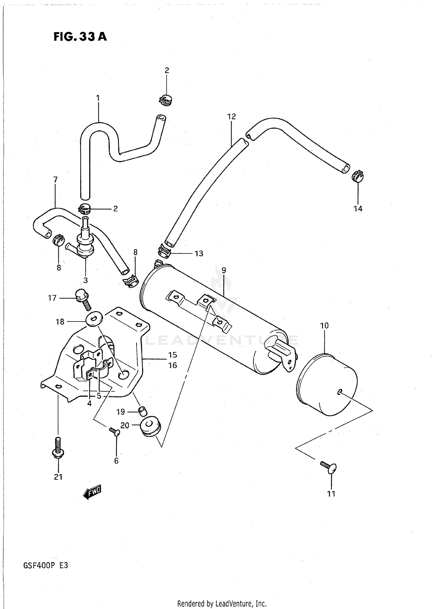 CANISTER (CALIFORNIA ONLY)