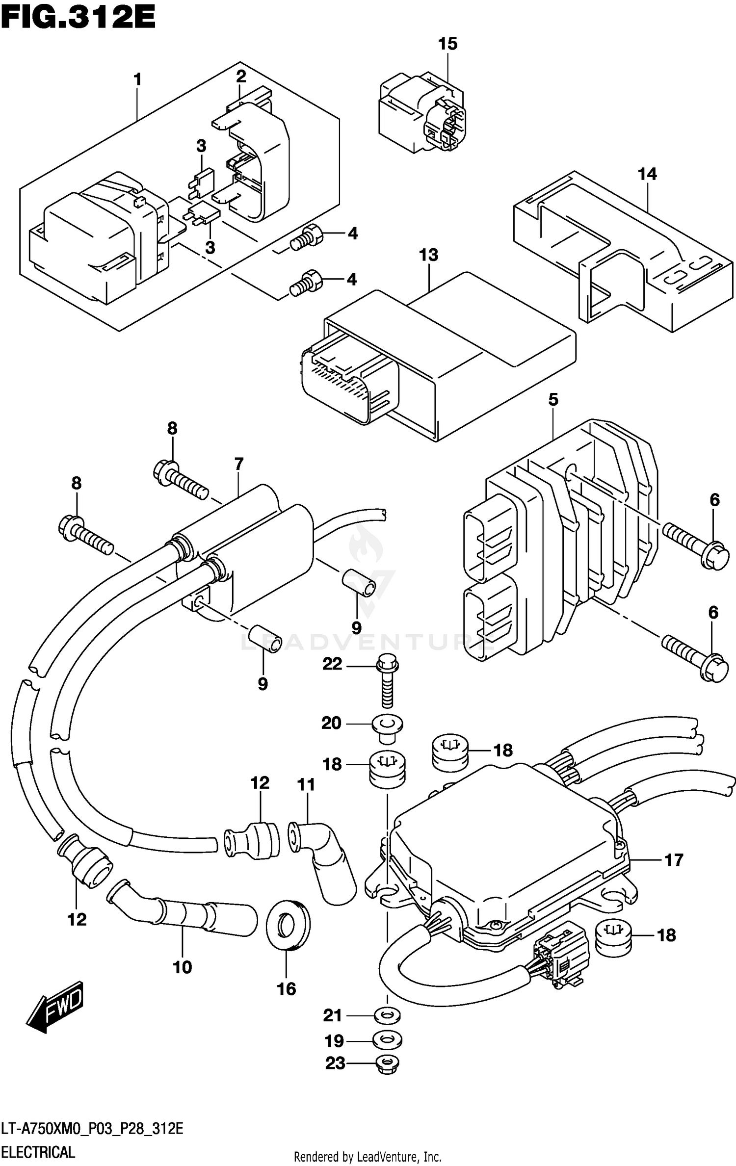 ELECTRICAL (LT-A750XPM0 P28)