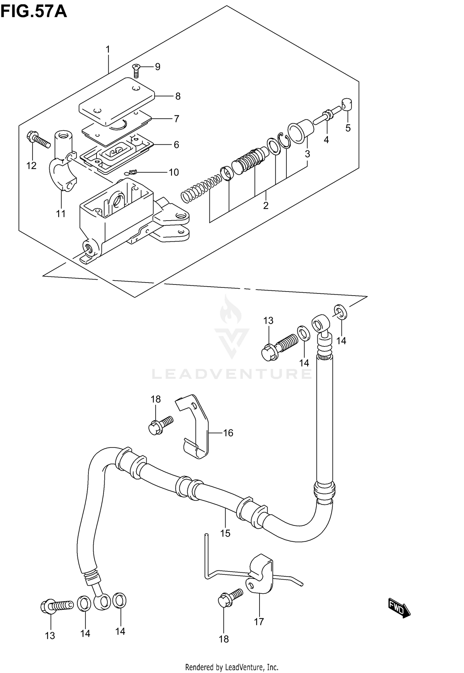 CLUTCH MASTER CYLINDER (SV1000K3)