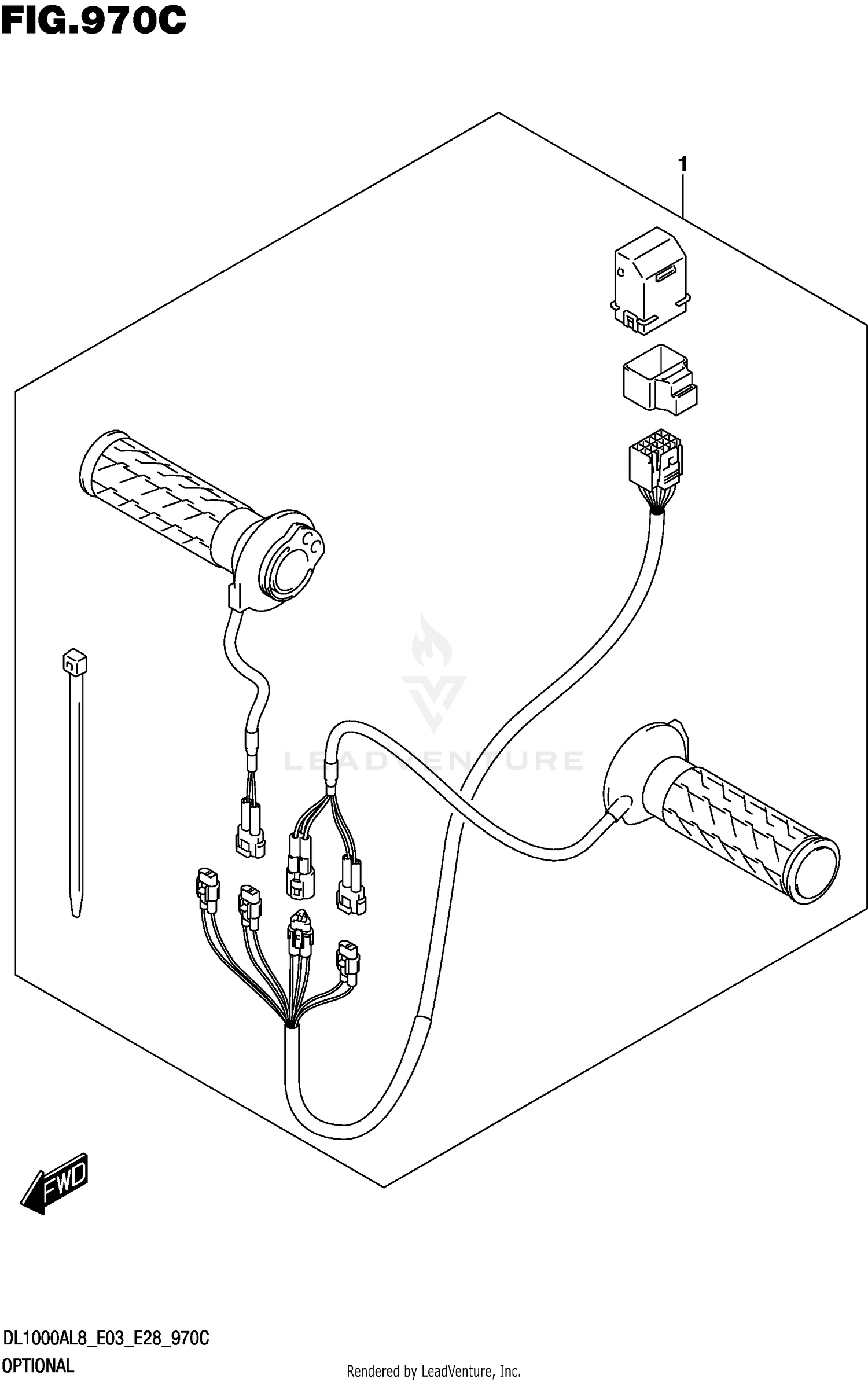 OPTIONAL (GRIP HEATER SET)
