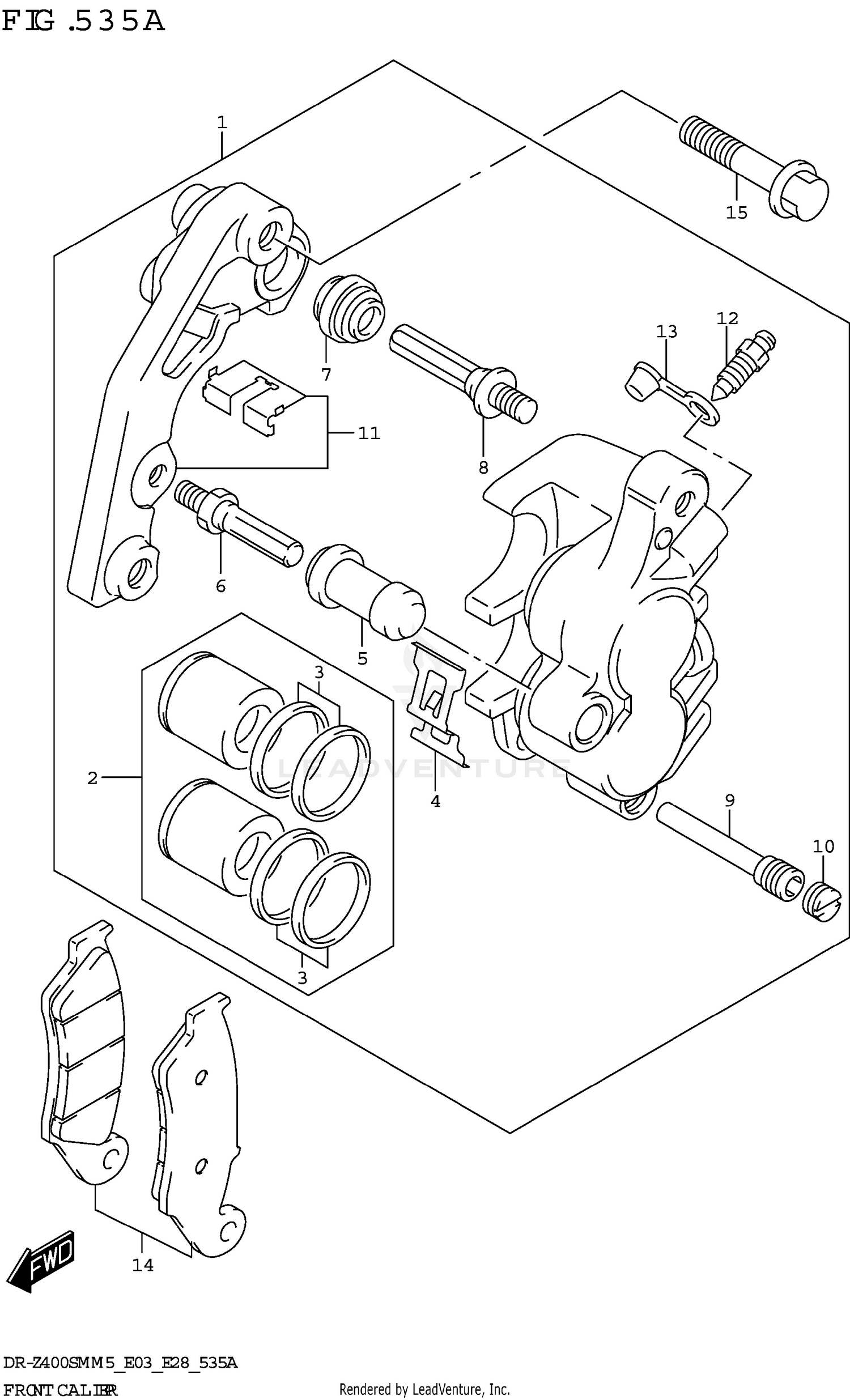 FRONT CALIPER