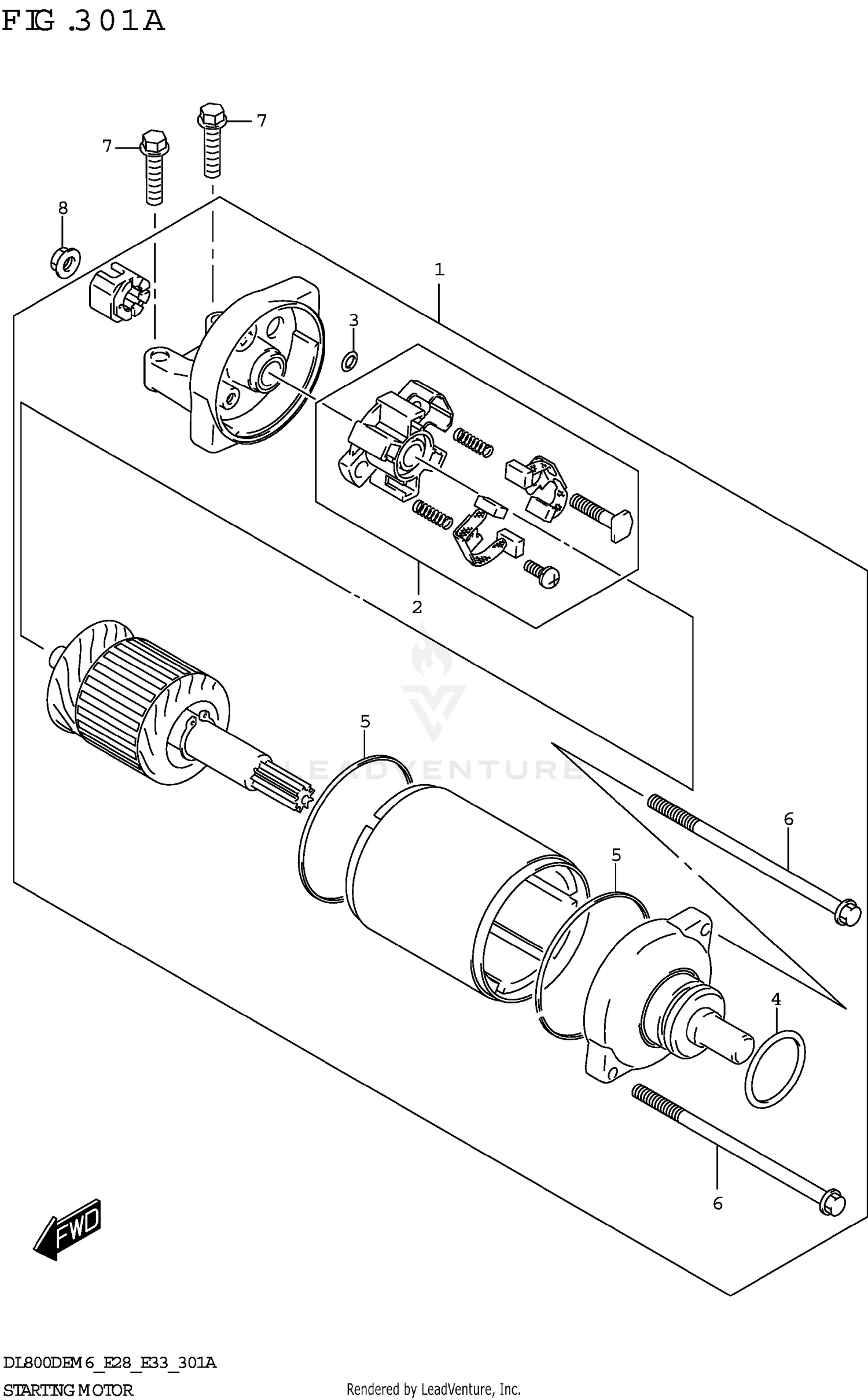 STARTING MOTOR