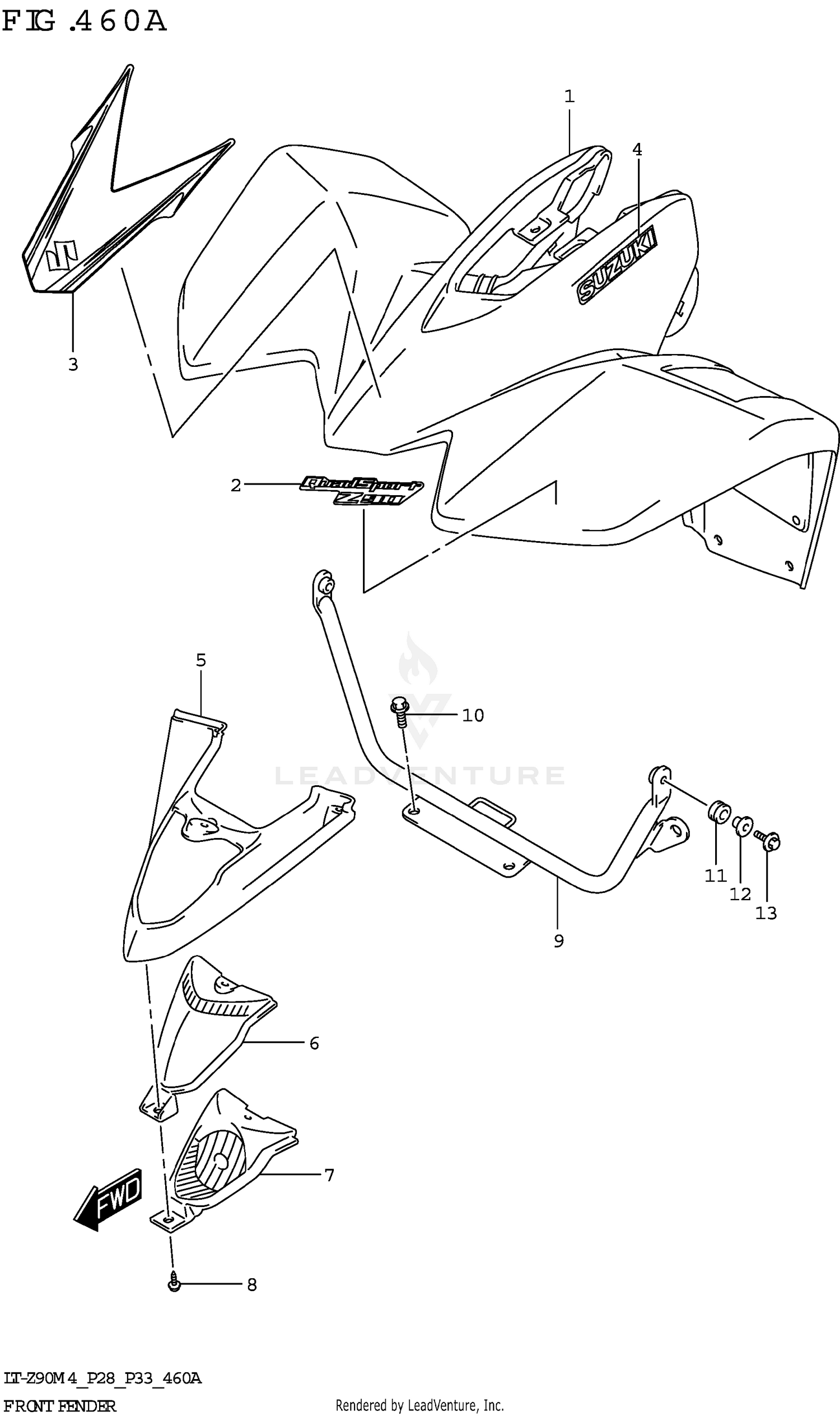 FRONT FENDER