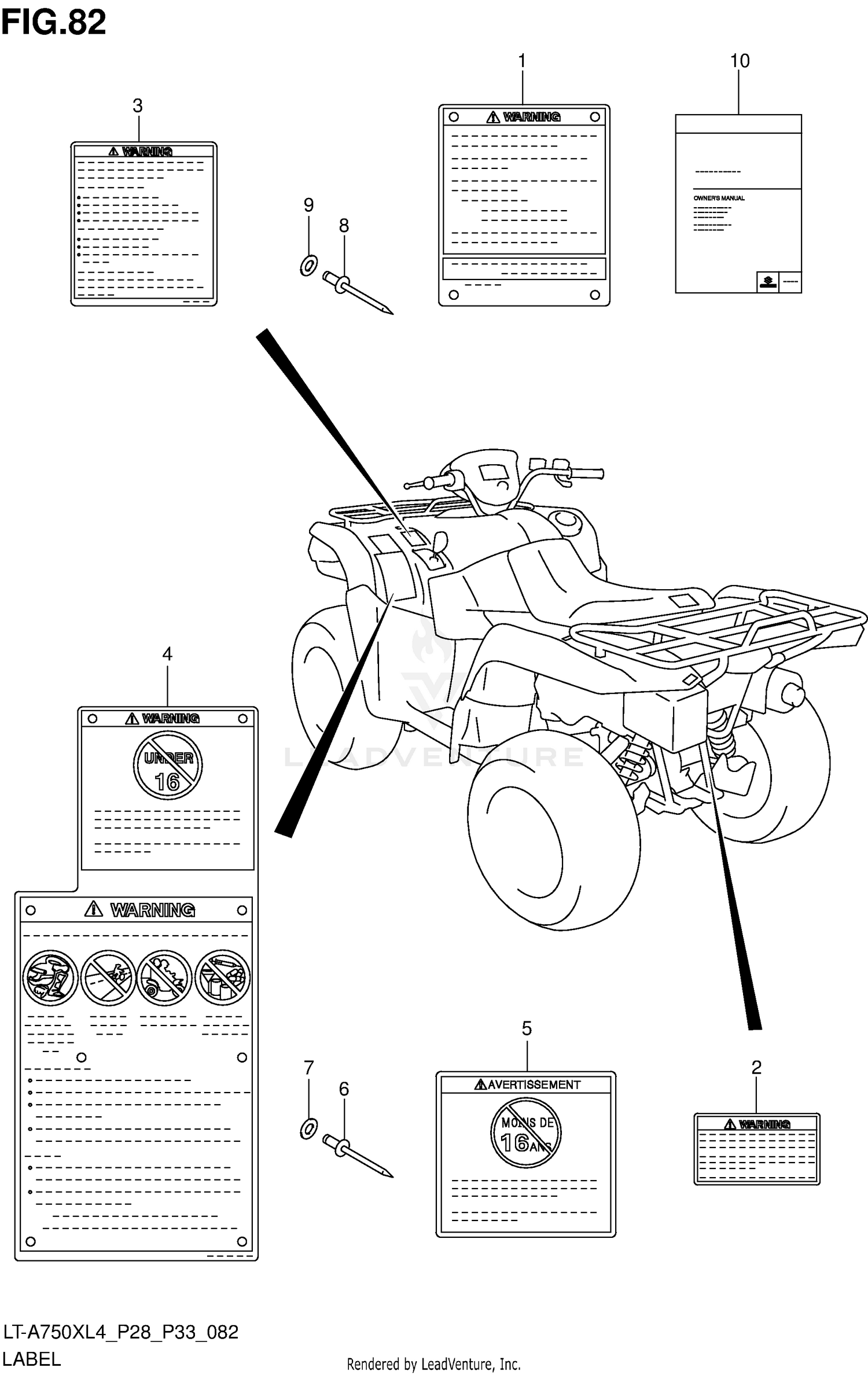 LABEL (LT-A750XL4 P28)