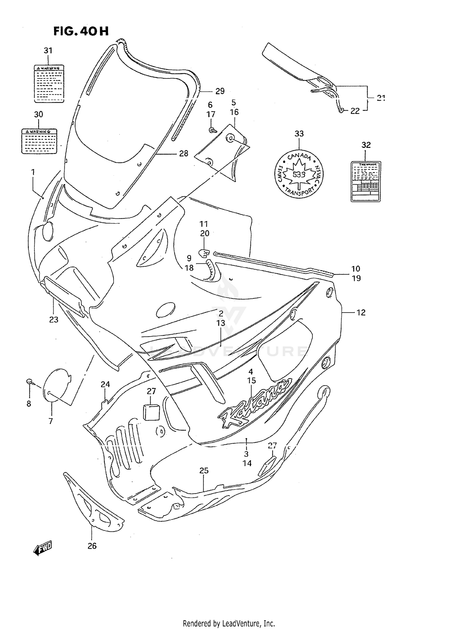 COWLING BODY (MODEL T)