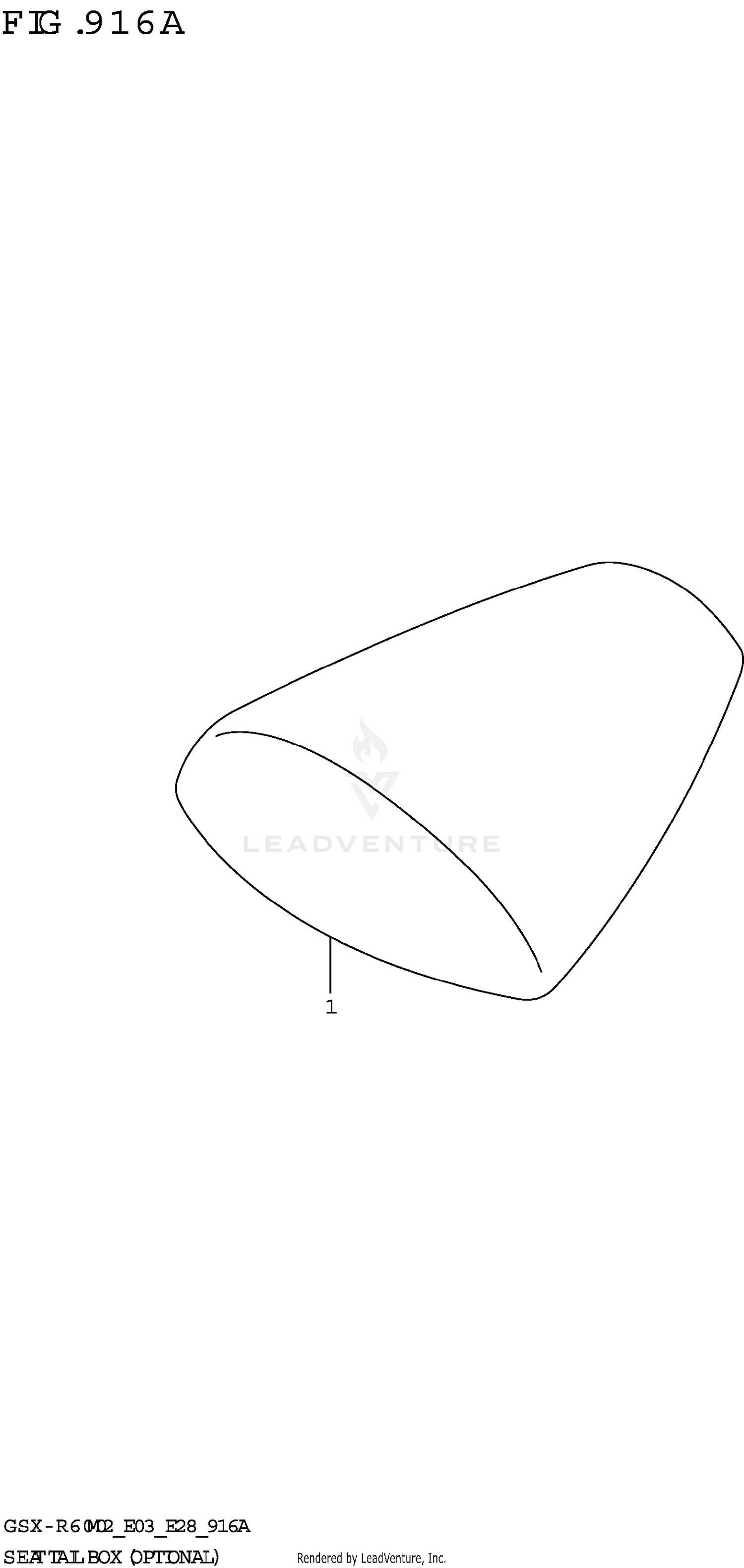 SEAT TAIL BOX (OPTIONAL)