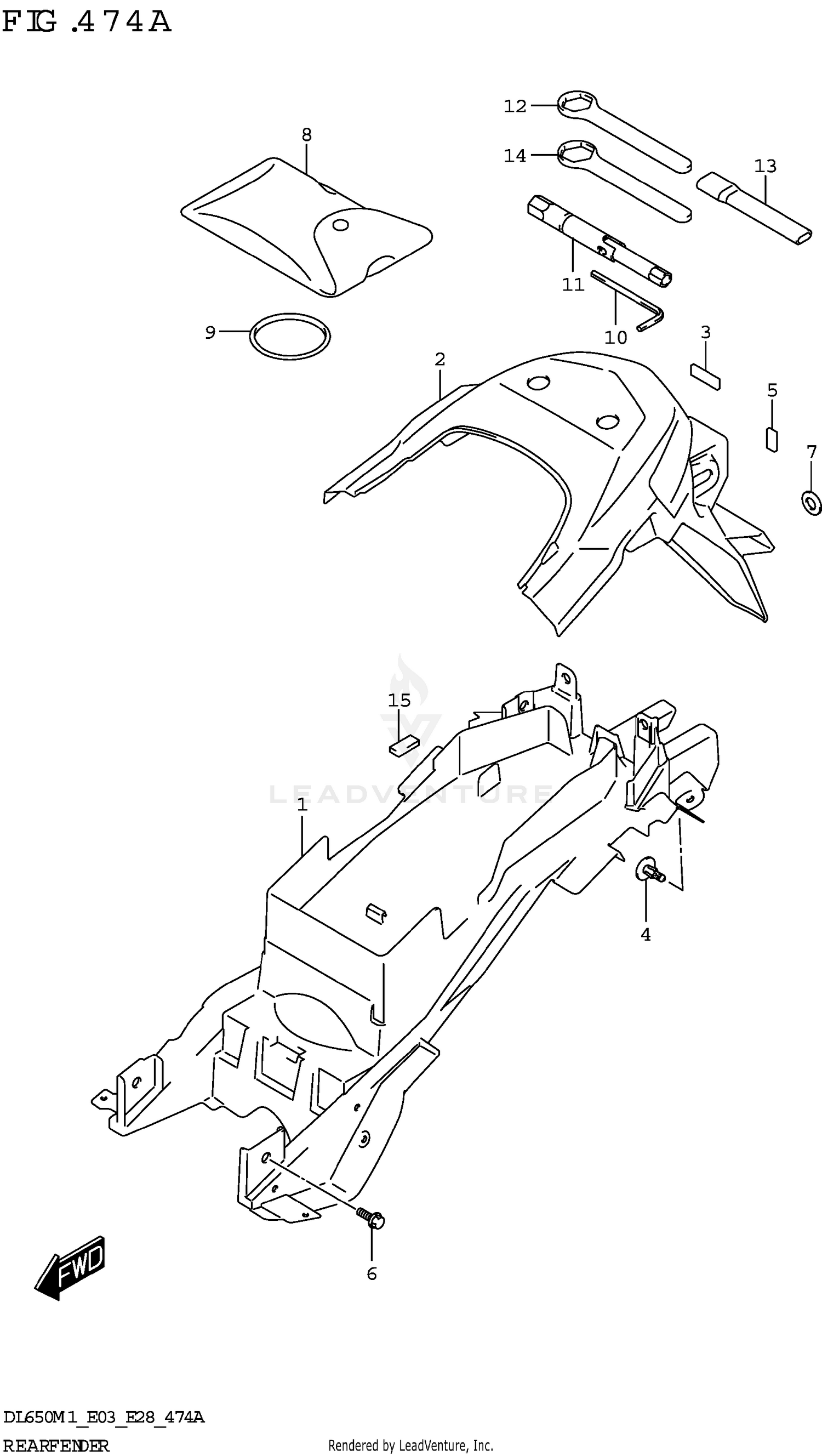 REAR FENDER