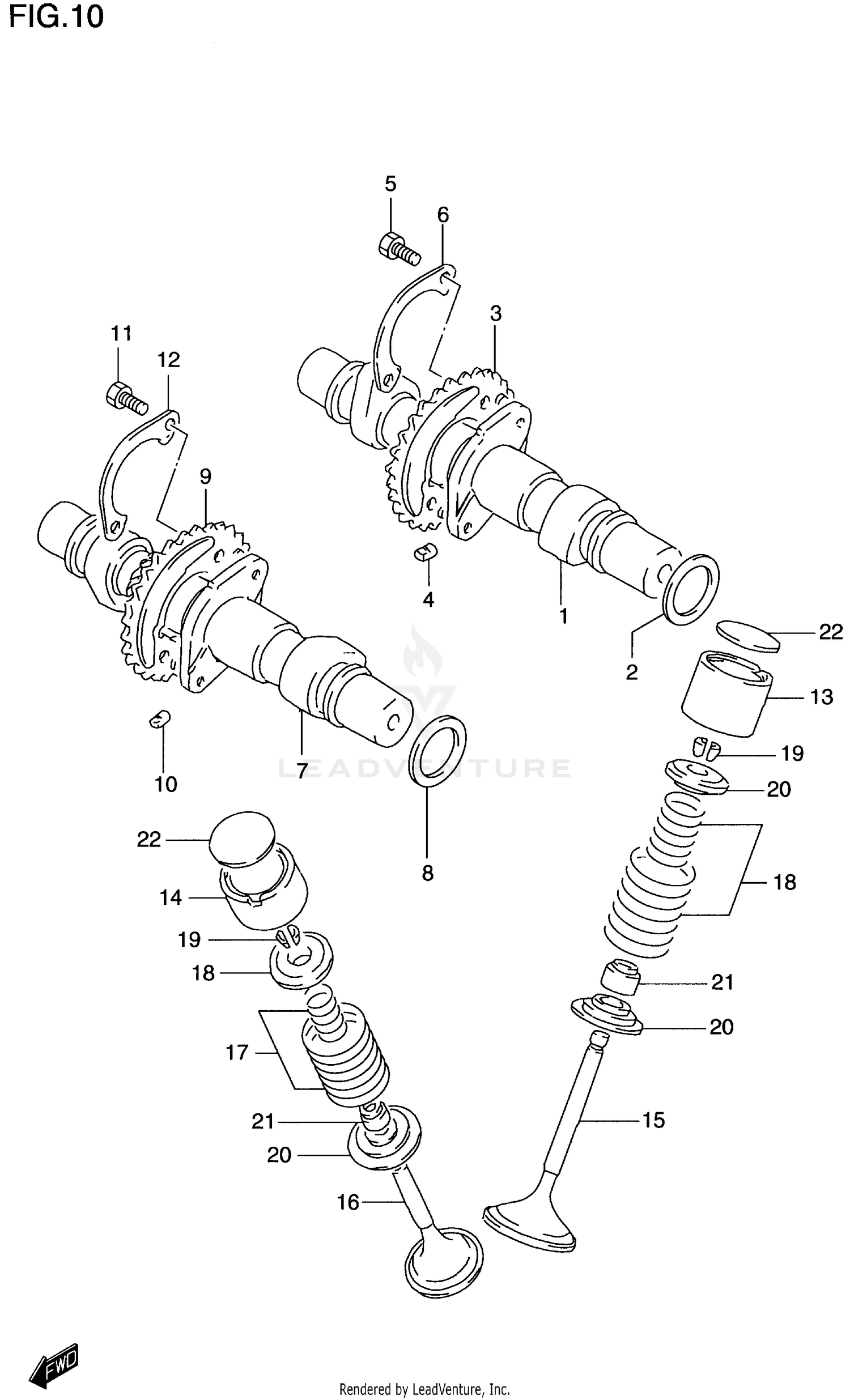 CAM SHAFT - VALVE