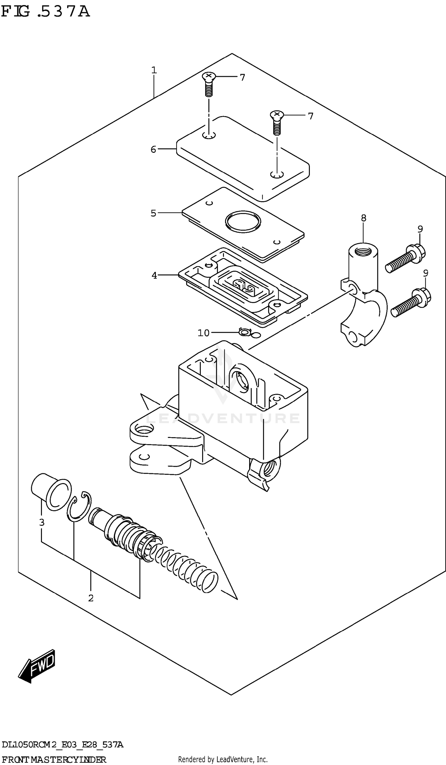 FRONT MASTER CYLINDER