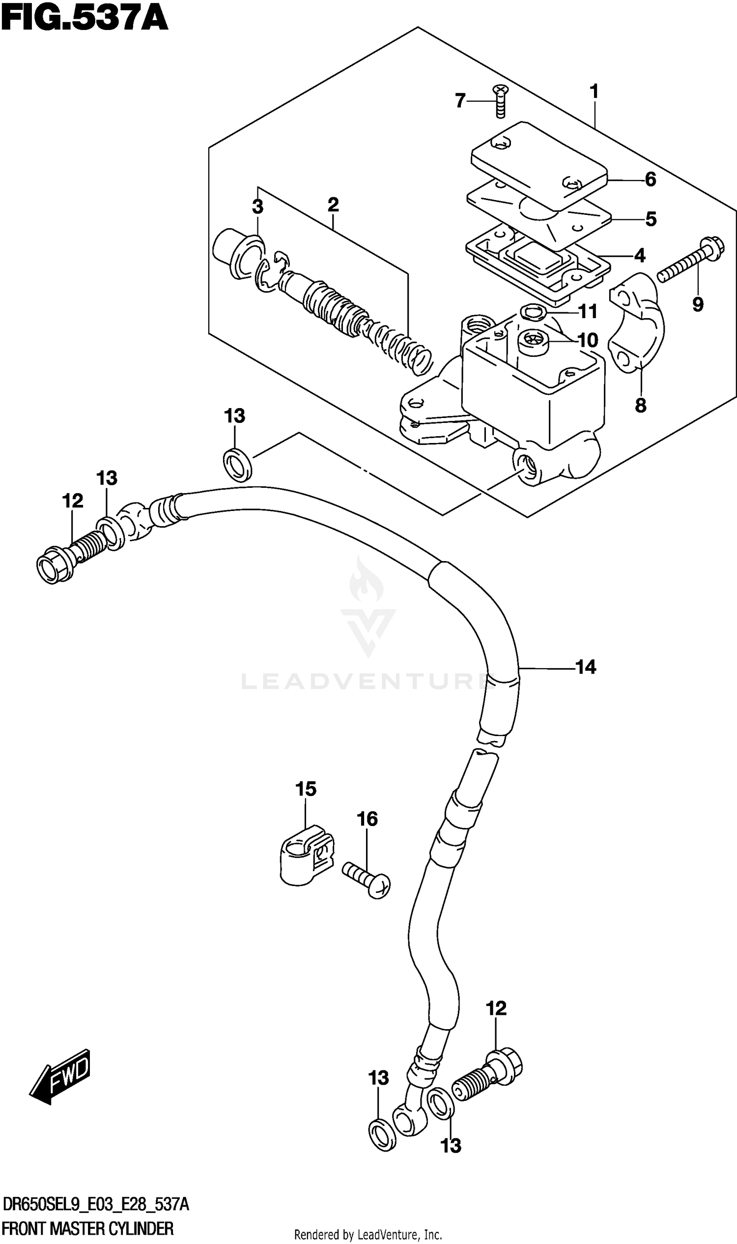 FRONT MASTER CYLINDER