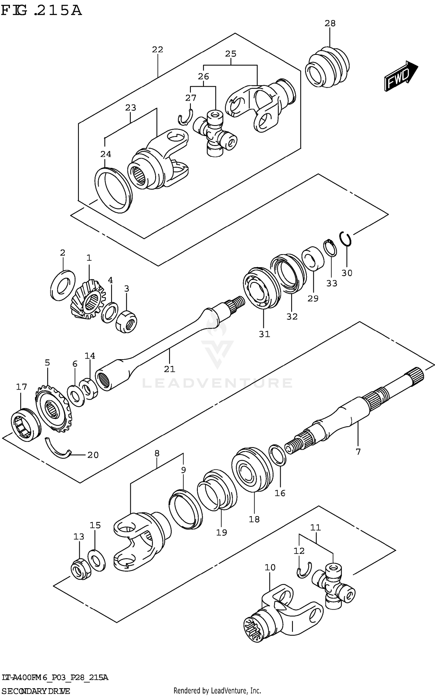 SECONDARY DRIVE