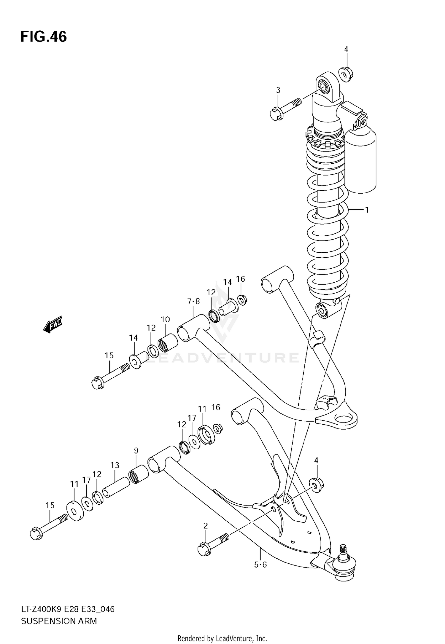 SUSPENSION ARM
