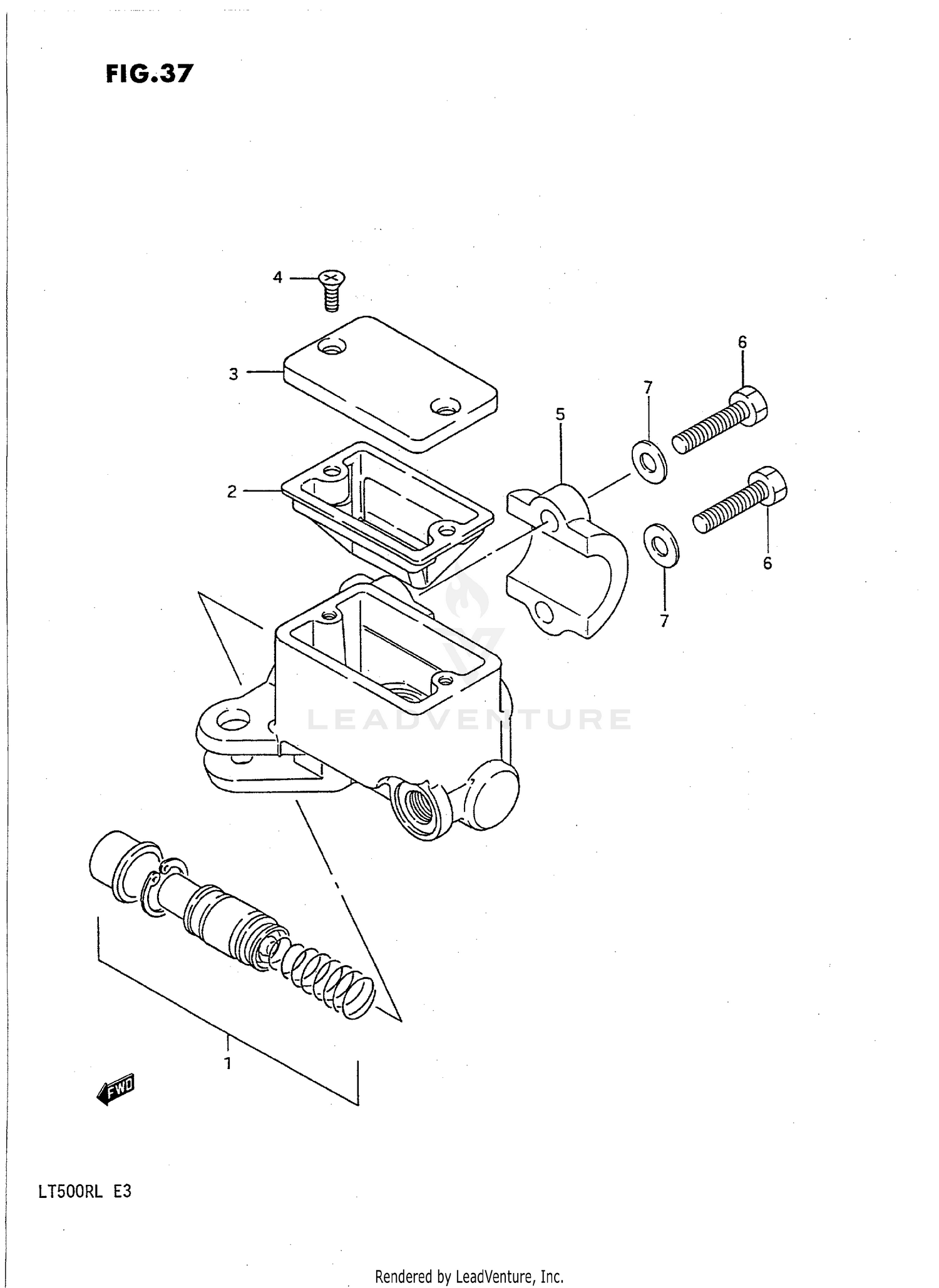 FRONT MASTER CYLINDER