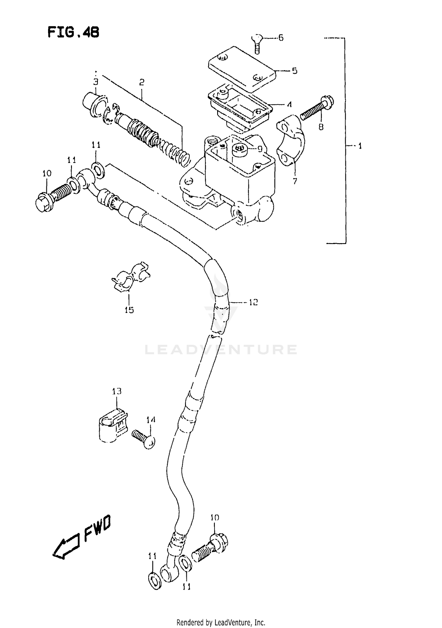 FRONT MASTER CYLINDER