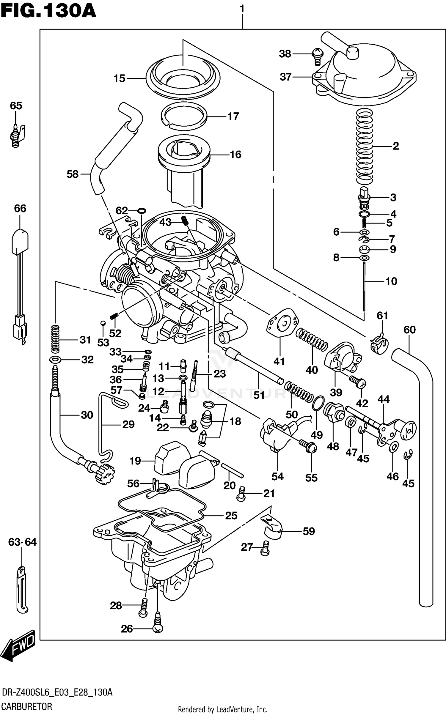 CARBURETOR (DR-Z400SL6 E03)