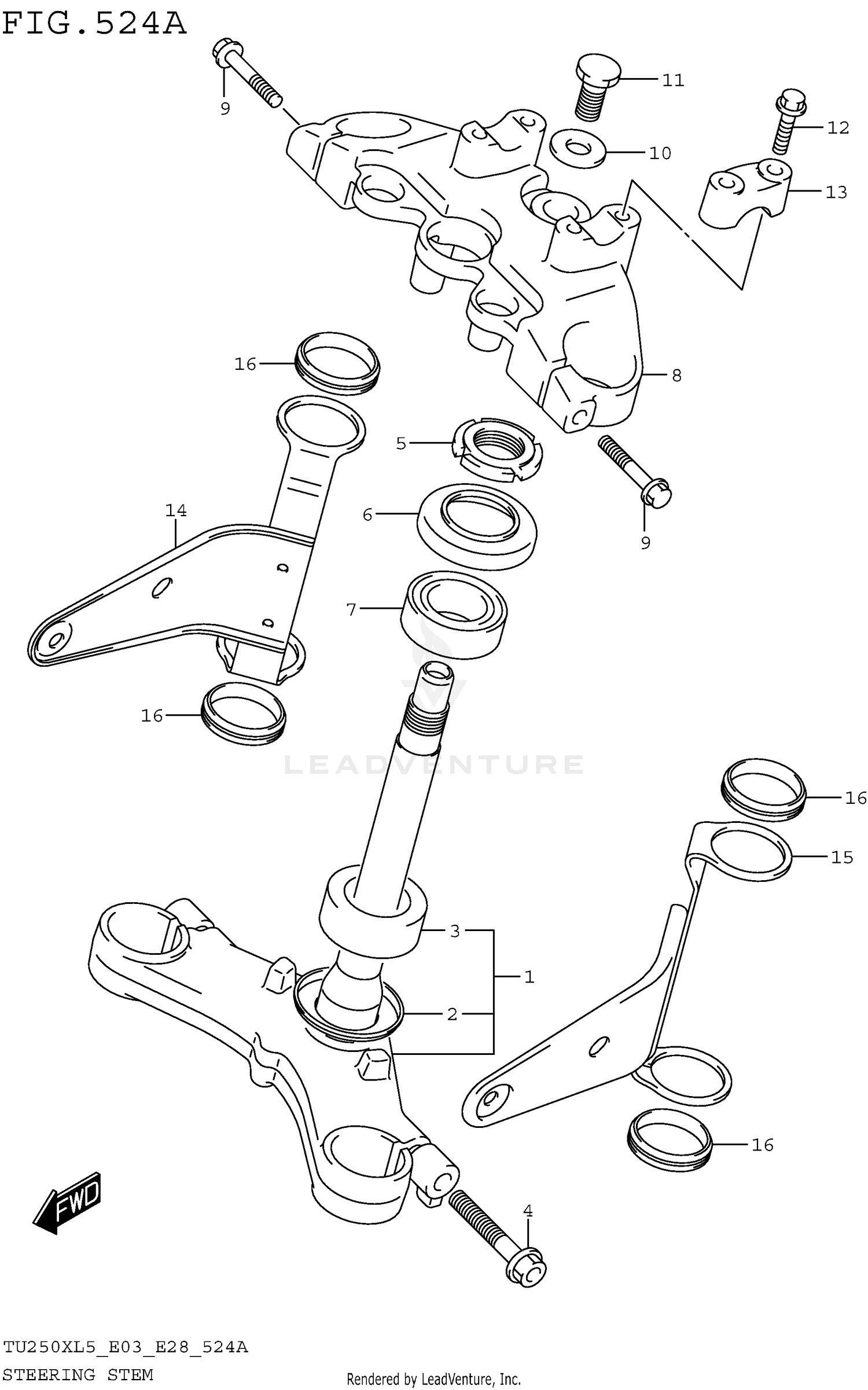 STEERING STEM