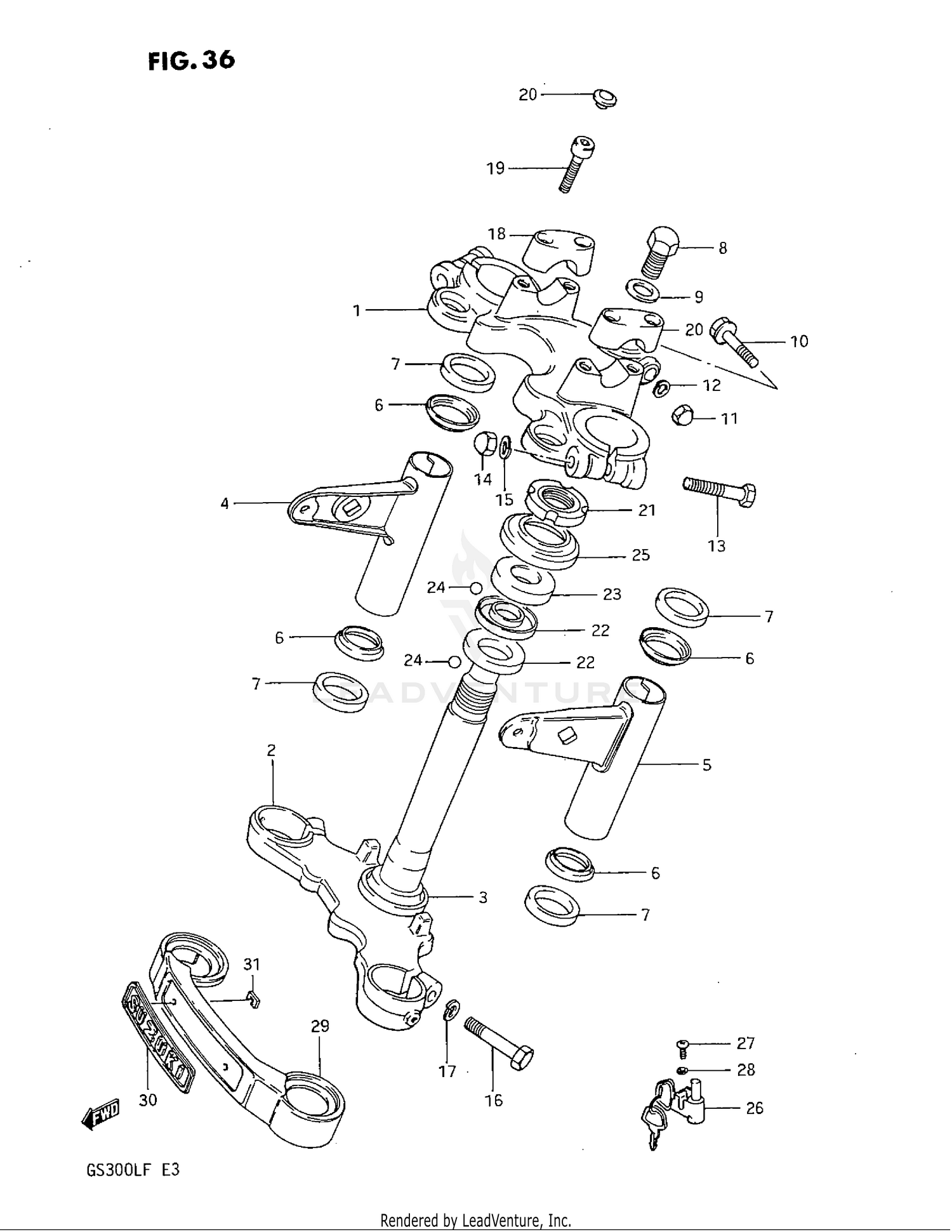 STEERING STEM