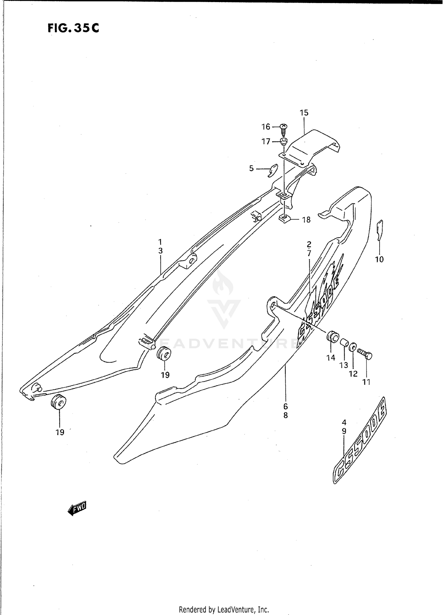 FRAME COVER (MODEL R/S/T)