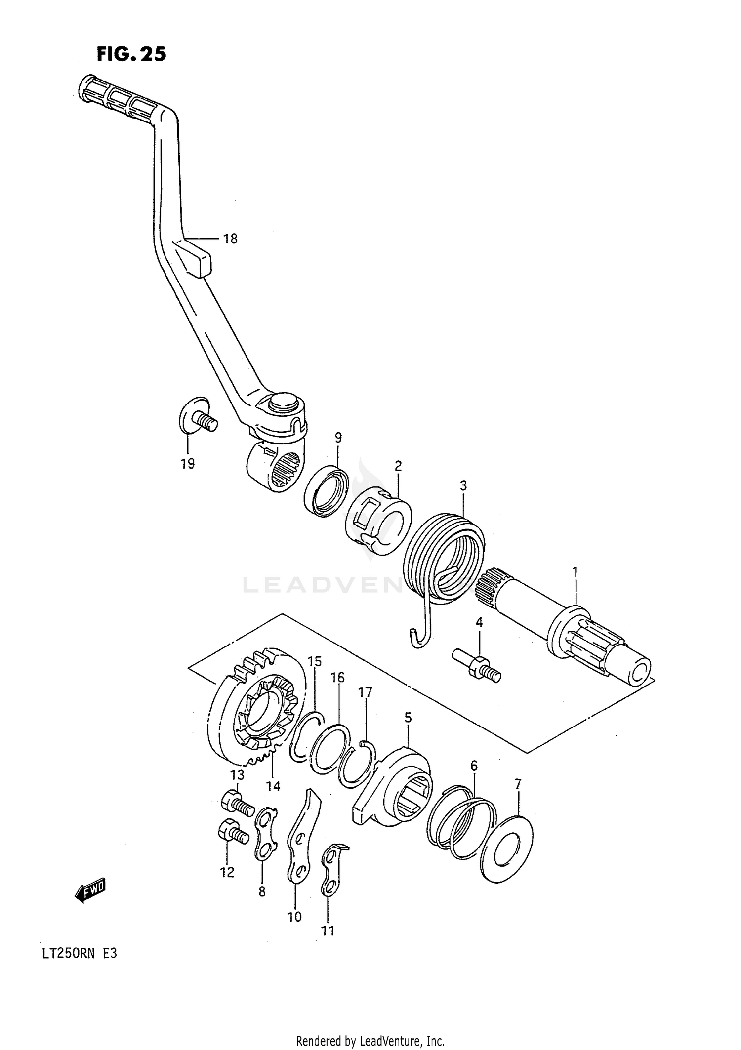 KICK STARTER (MODEL F/G)