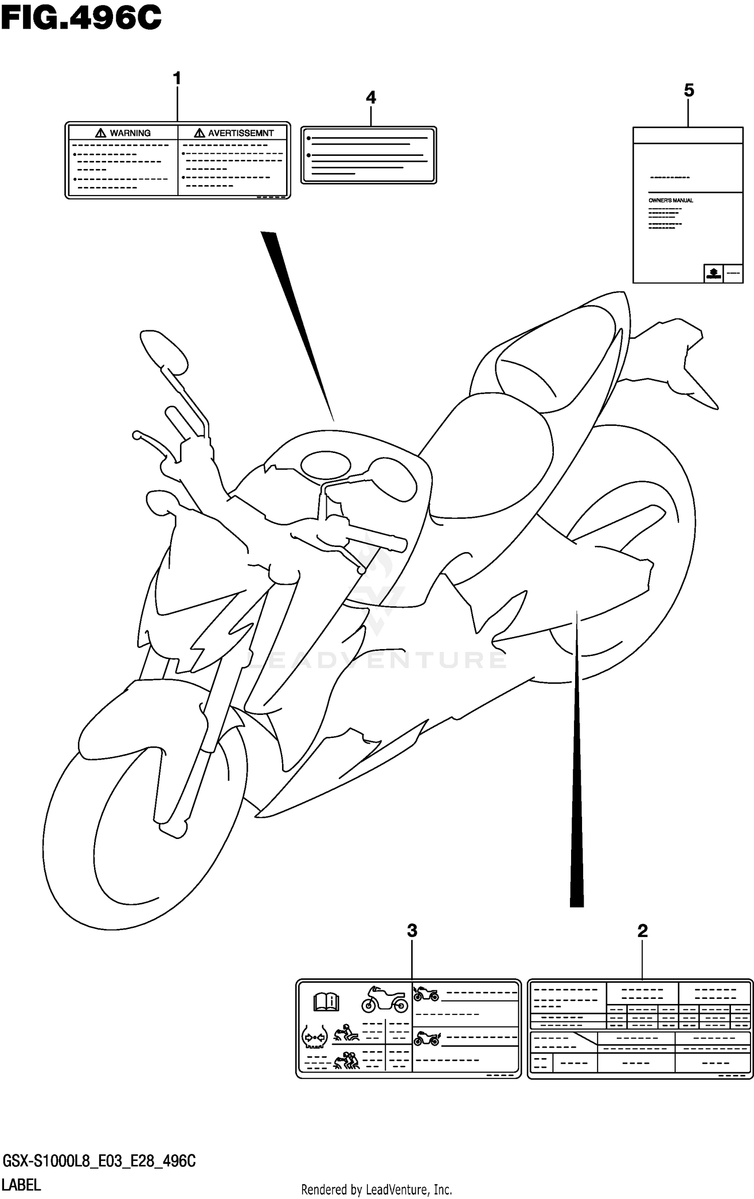LABEL (GSX-S1000AL8 E28)